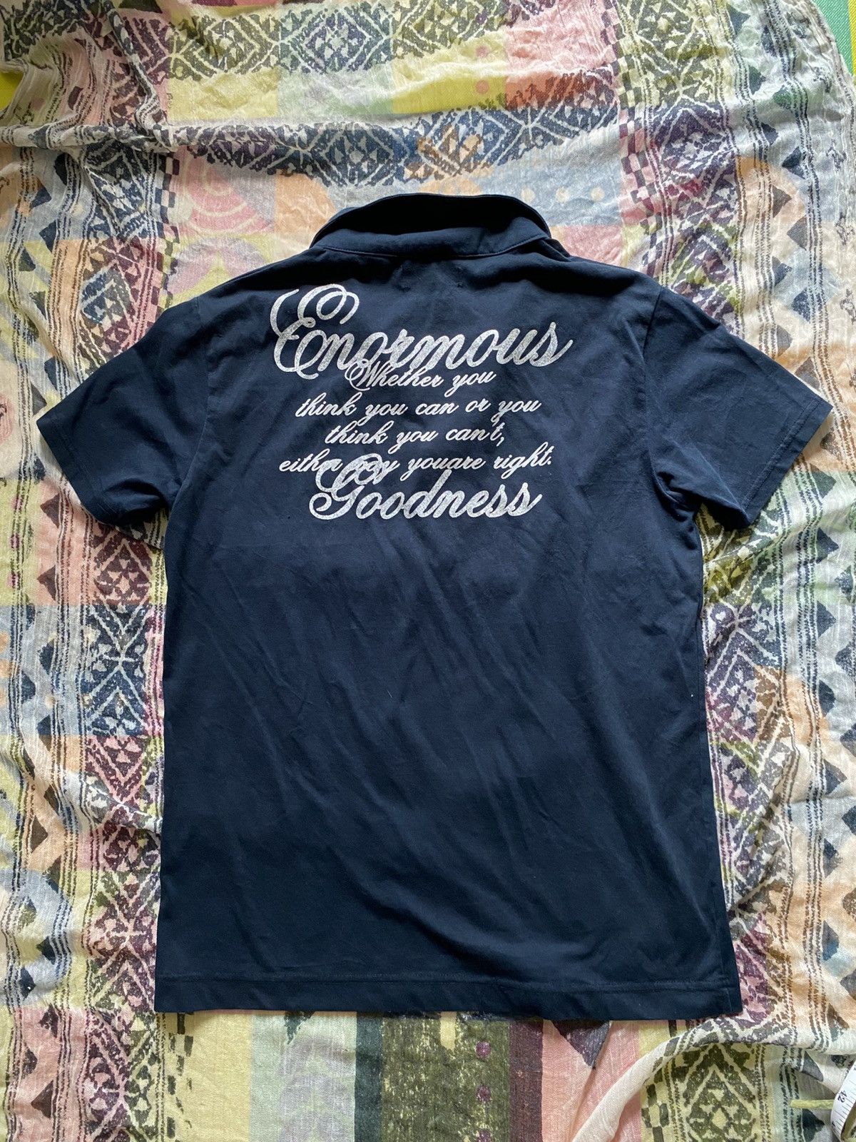 20471120 × Beauty Beast × Japanese Brand Vintage sorridere glitter poem tshirt Size US M / EU 48-50 / 2 - 2 Thumbnail