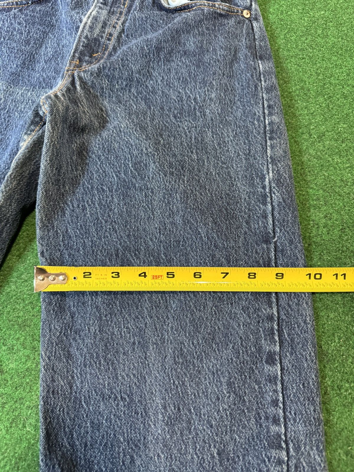 Levi's Vintage Clothing × Vintage Vtg 80s Levi’s Orange Tab Student Straight Leg 28x25 Jeans Size US 28 / EU 44 - 10 Thumbnail