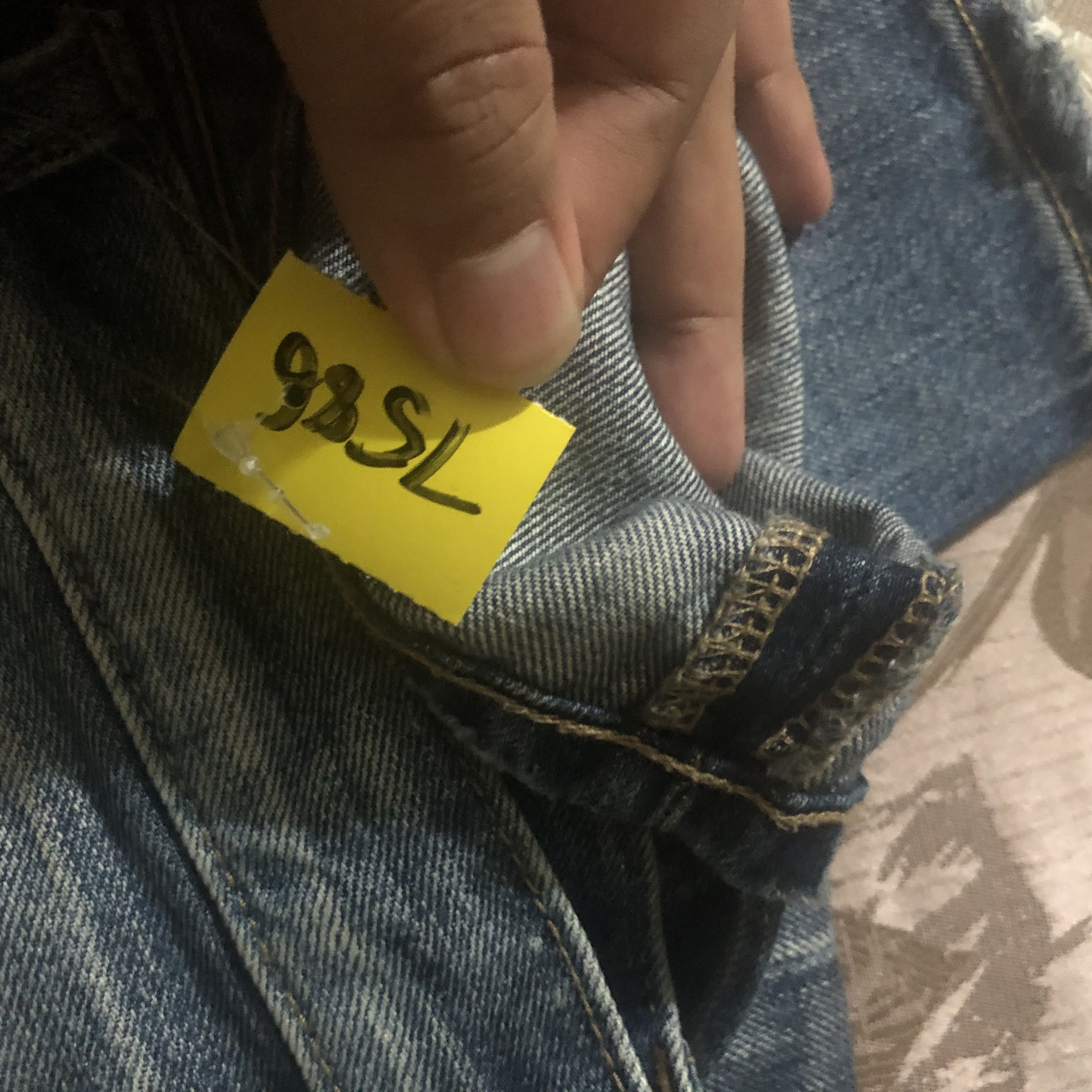 Uniqlo Uniqlo Blue japan vintage faded Denim Pants #7586 Size US 33 - 21 Thumbnail