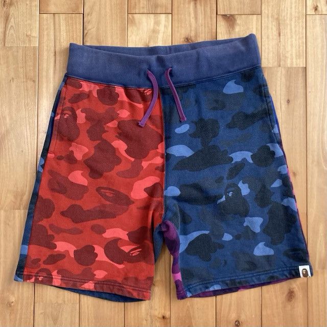 Bape BAPE Crazy Camo Sweat Shorts a bathing ape ★size M Size US 32 / EU 48 - 1 Thumbnail