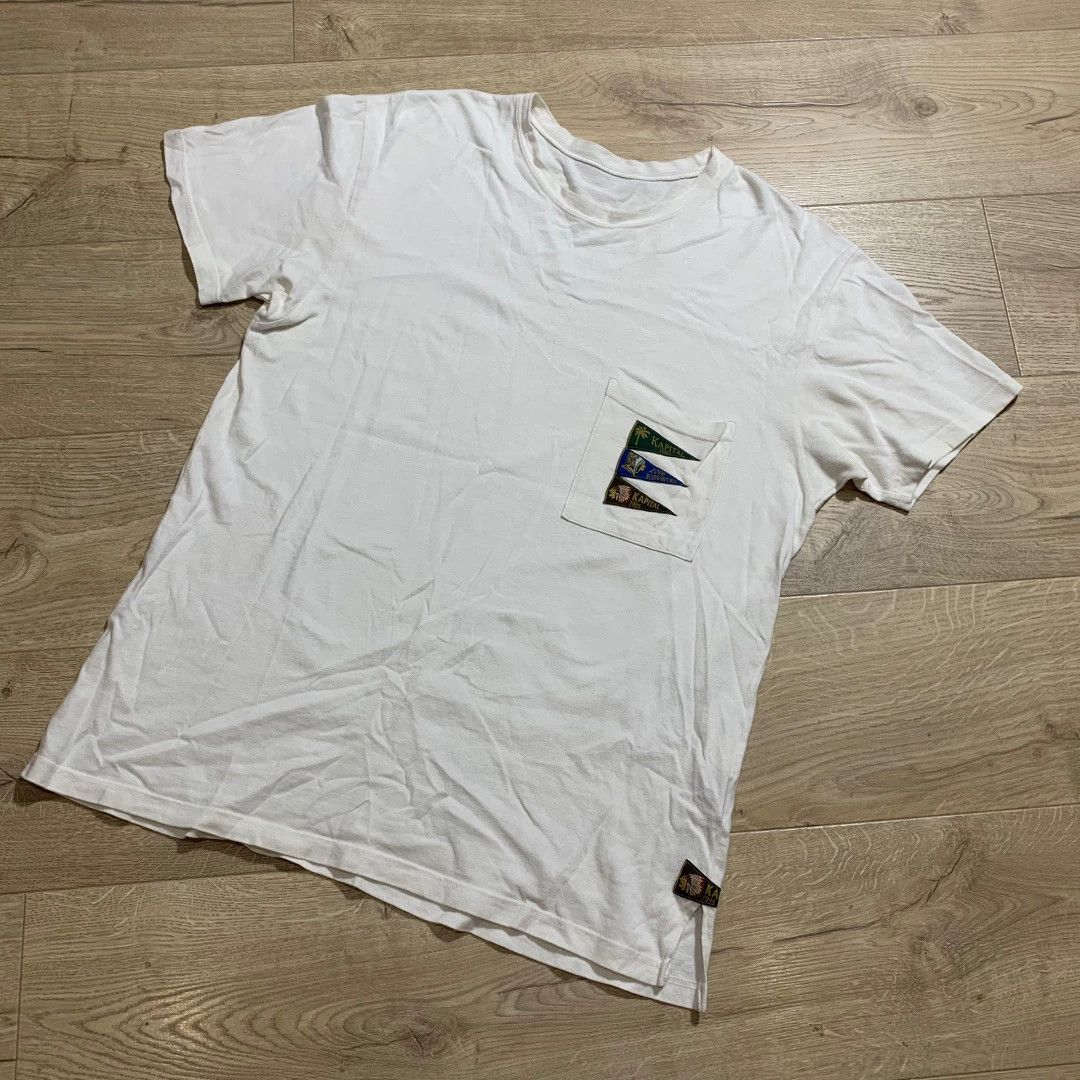 Kapital kapital Indian pennant embroidered applique tee short sleeve T-shirt Size US XL / EU 56 / 4 - 1 Thumbnail