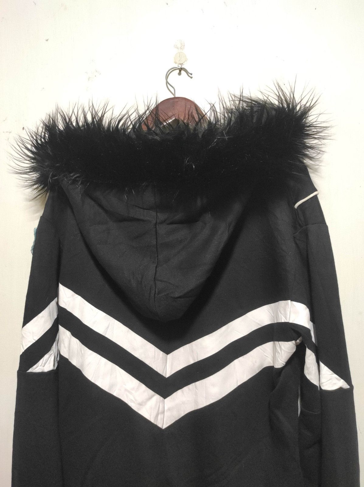Japanese Brand Unknow black zip fur hoodie ifsix LGB style Size US L / EU 52-54 / 3 - 15 Thumbnail