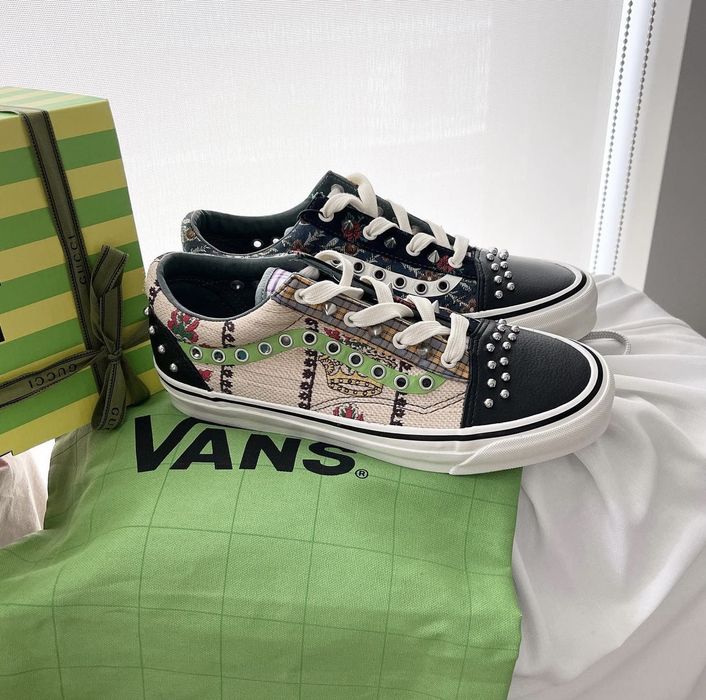 Gucci Holy Grail! Gucci x Vans Continuum OG Old Skool Size 9 | Grailed