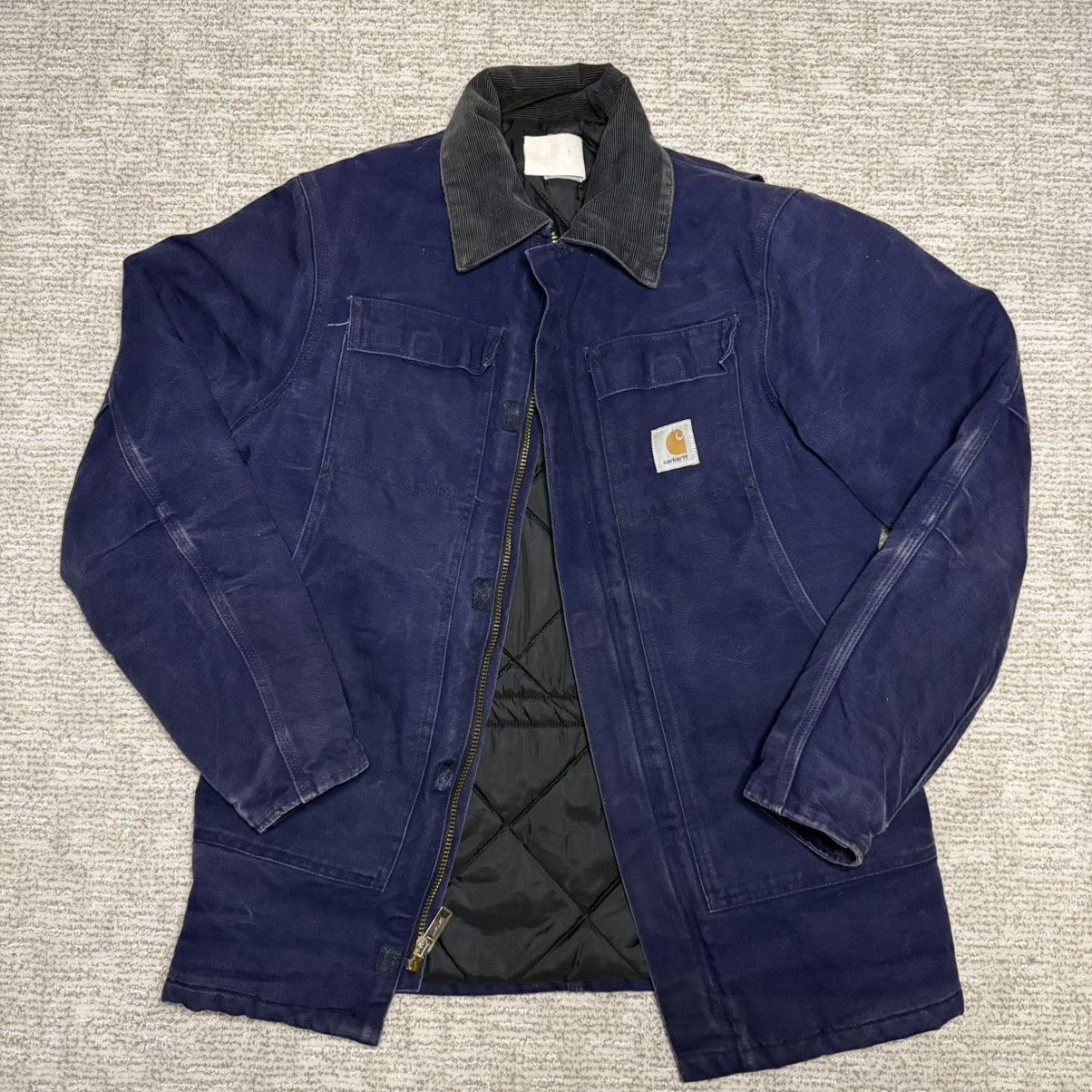 Carhartt Vintage 1980s-1990s Blue Carhartt Arctic Traditional Jacket Size US L / EU 52-54 / 3 - 2 Thumbnail