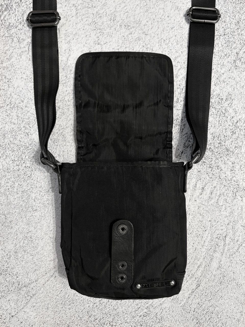 Diesel Diesel Archive Black Nylon Crossbody Bag Utility Size ONE SIZE - 7 Thumbnail