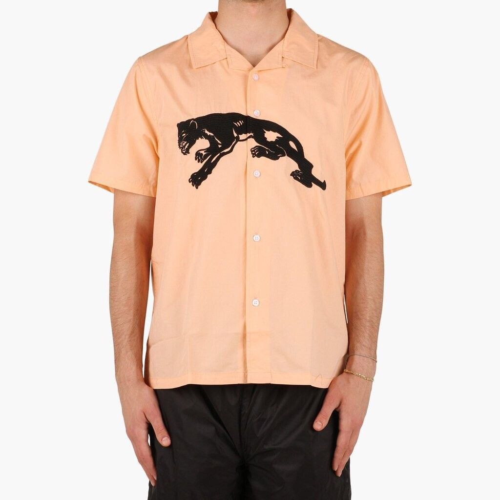 image of Stussy Stüssy Panther Shirt in Peach, Men's (Size Large)