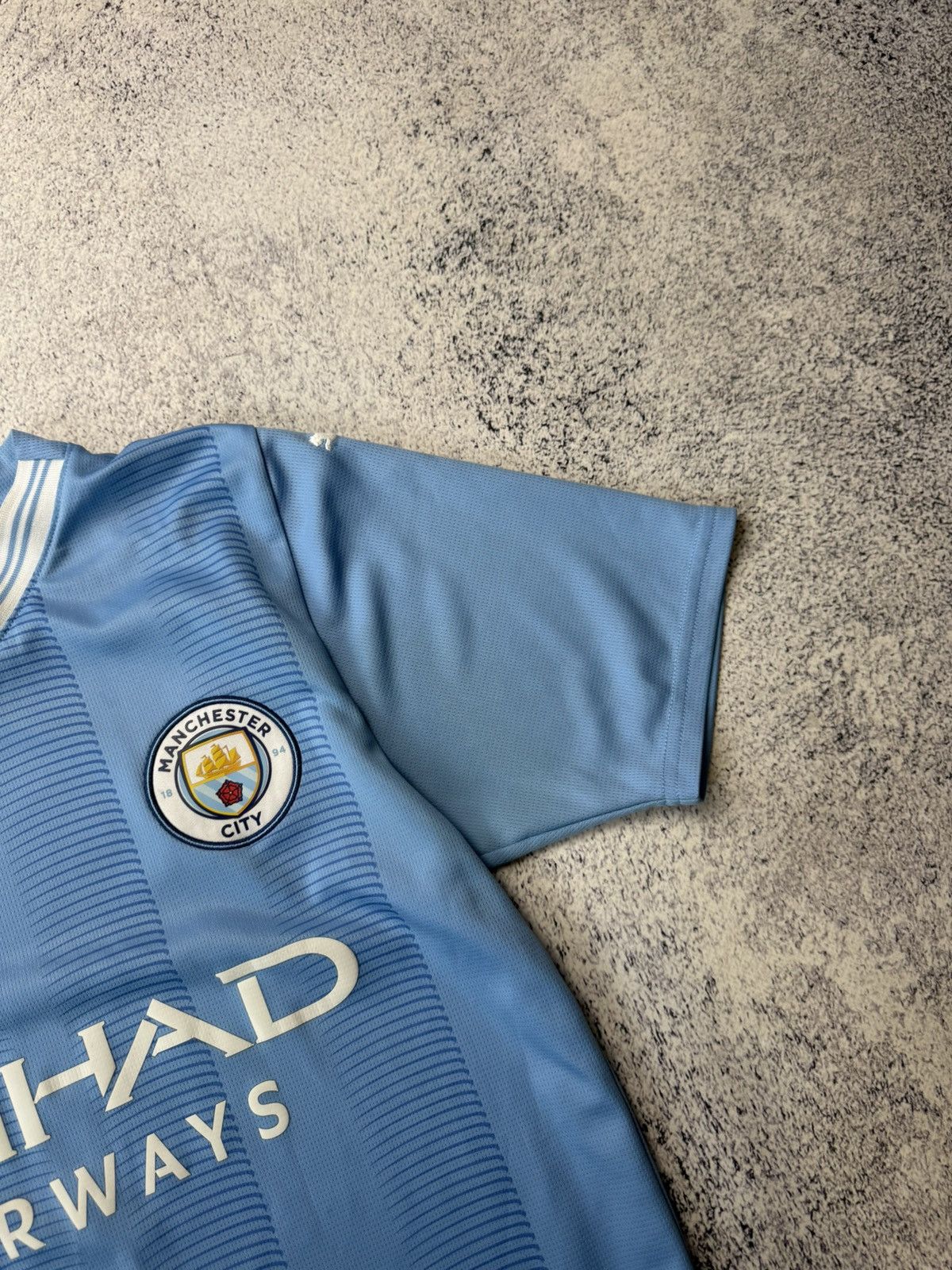 Puma Puma Mens Manchester City 2023 Home Jersey Soccer Blokecore Size US S / EU 44-46 / 1 - 11 Thumbnail