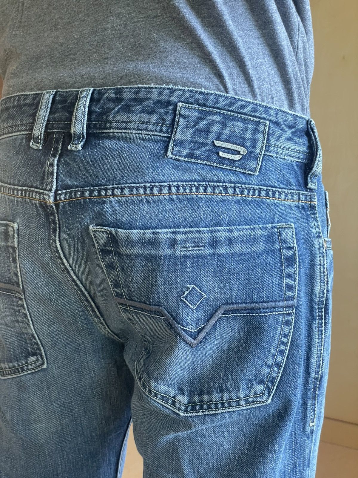 Diesel Y2K Diesel Zathan Jeans Size US 33 - 4 Thumbnail