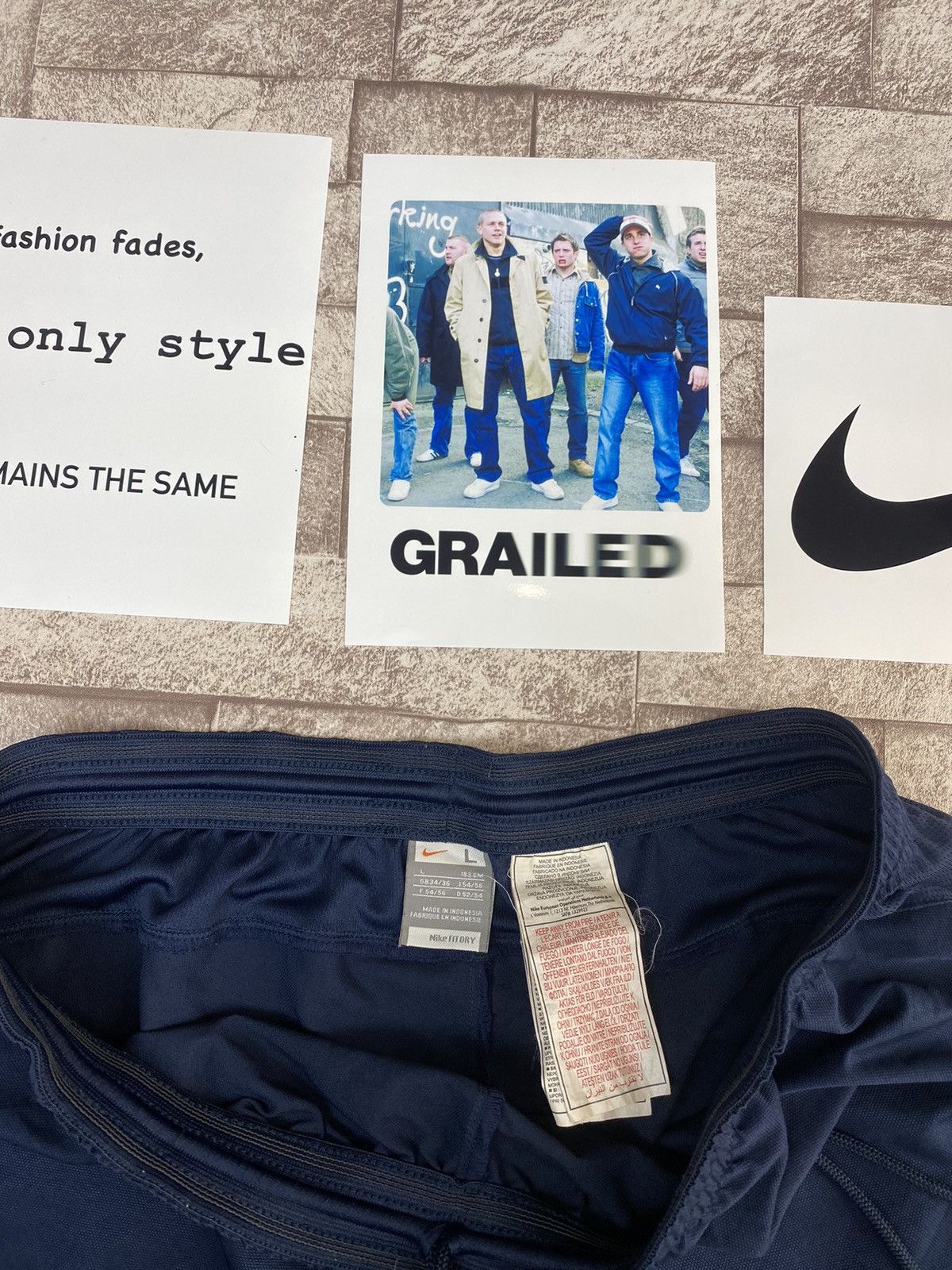 Nike × Vintage Vintage Nylon Nike Shorts Y2k style L Size US 32 / EU 48 - 5 Thumbnail