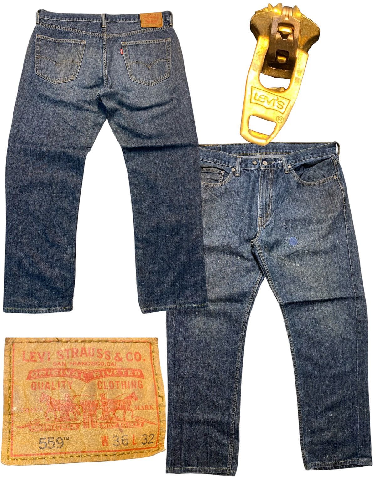 Levi's × Vintage Levi’s 559 Size US 38 / EU 54 - 1 Thumbnail
