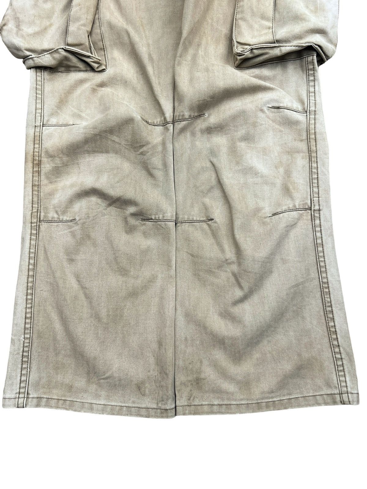 Japanese Brand Arrow Multipocket Distressed Sunfaded Baggy Cargo Pants 32 Size US 32 / EU 48 - 4 Thumbnail
