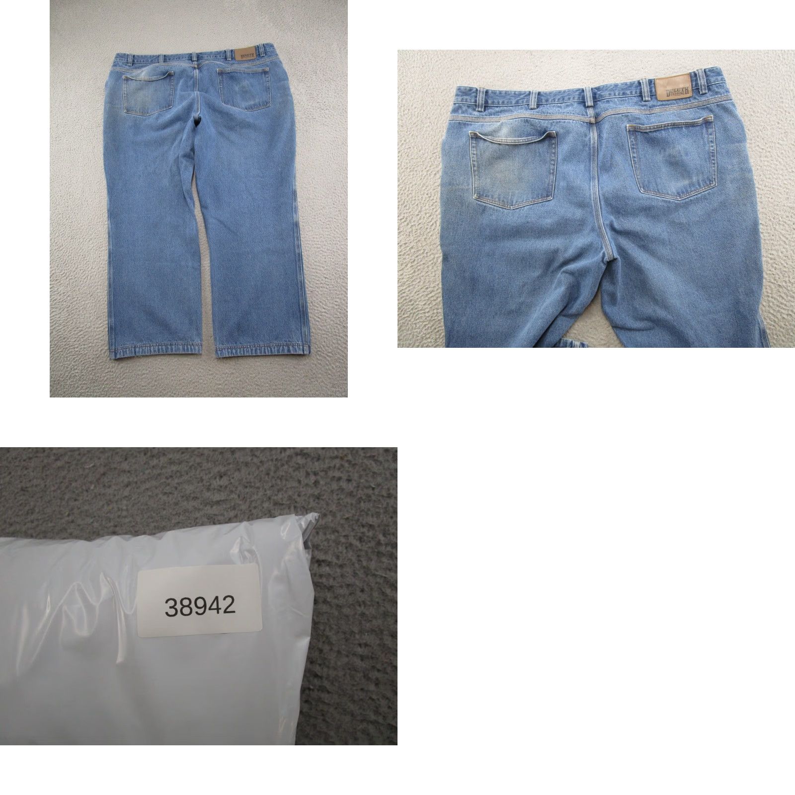 CO Duluth Ballroom Relaxed Jeans 86069C Mens 48x30 Blue Denim Size 48 Workwear Straight Casual Size US 32 / EU 48 - 9 Thumbnail