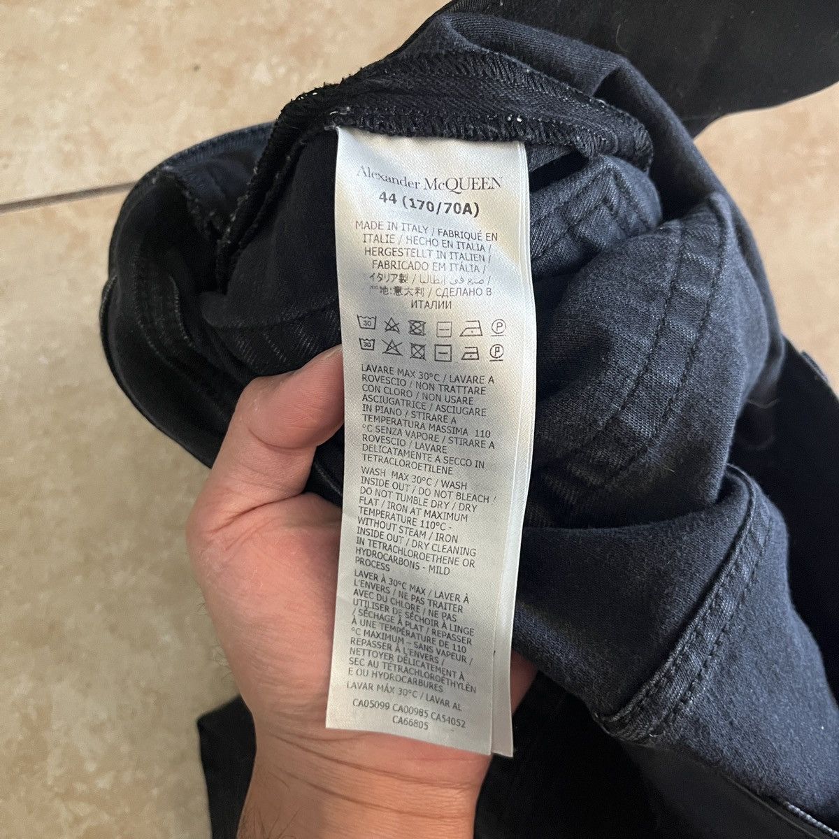 Alexander McQueen Alexander McQueen Skinny Jeans Size US 31 - 7 Thumbnail