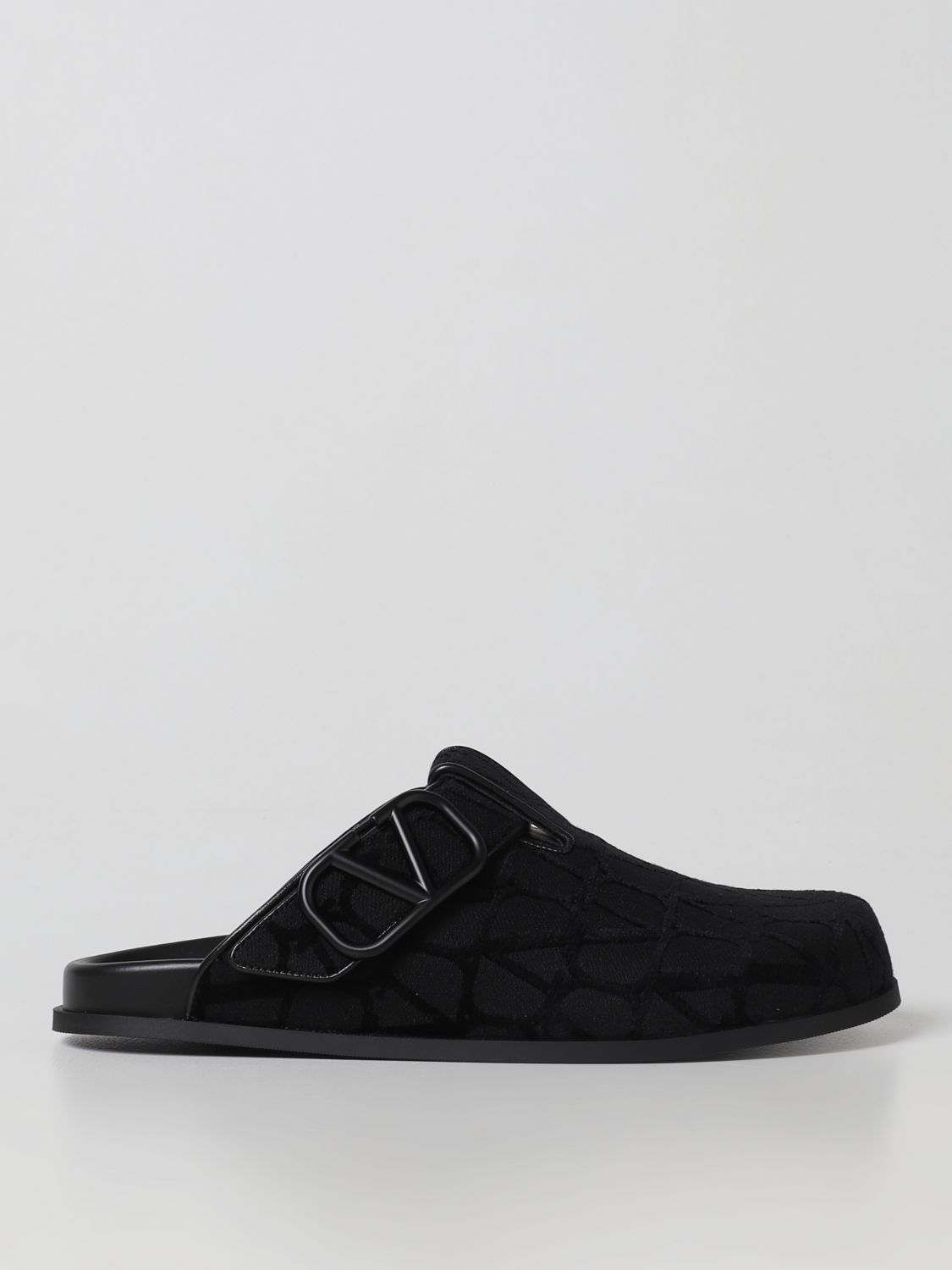 image of Valentino Garavani Sandals Men Black (Size 12)