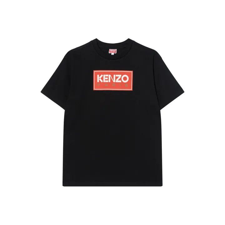 Kenzo Kenzo SS23 Logo Black Short Sleeve T-shirt 0079 Size US XS / EU 42 / 0 - 1 Thumbnail