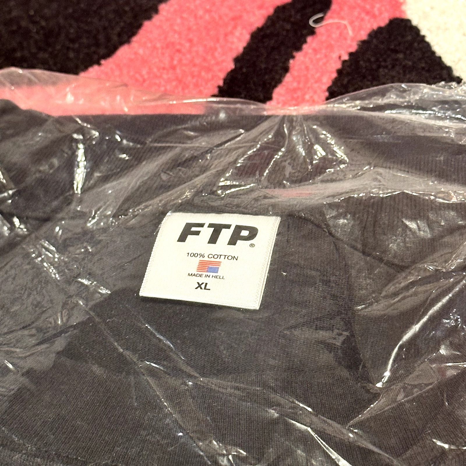 Fuck The Population FTP Scream Tee – Ghostface Logo – Black – Size XL – In Hand Size US XL / EU 56 / 4 - 5 Thumbnail
