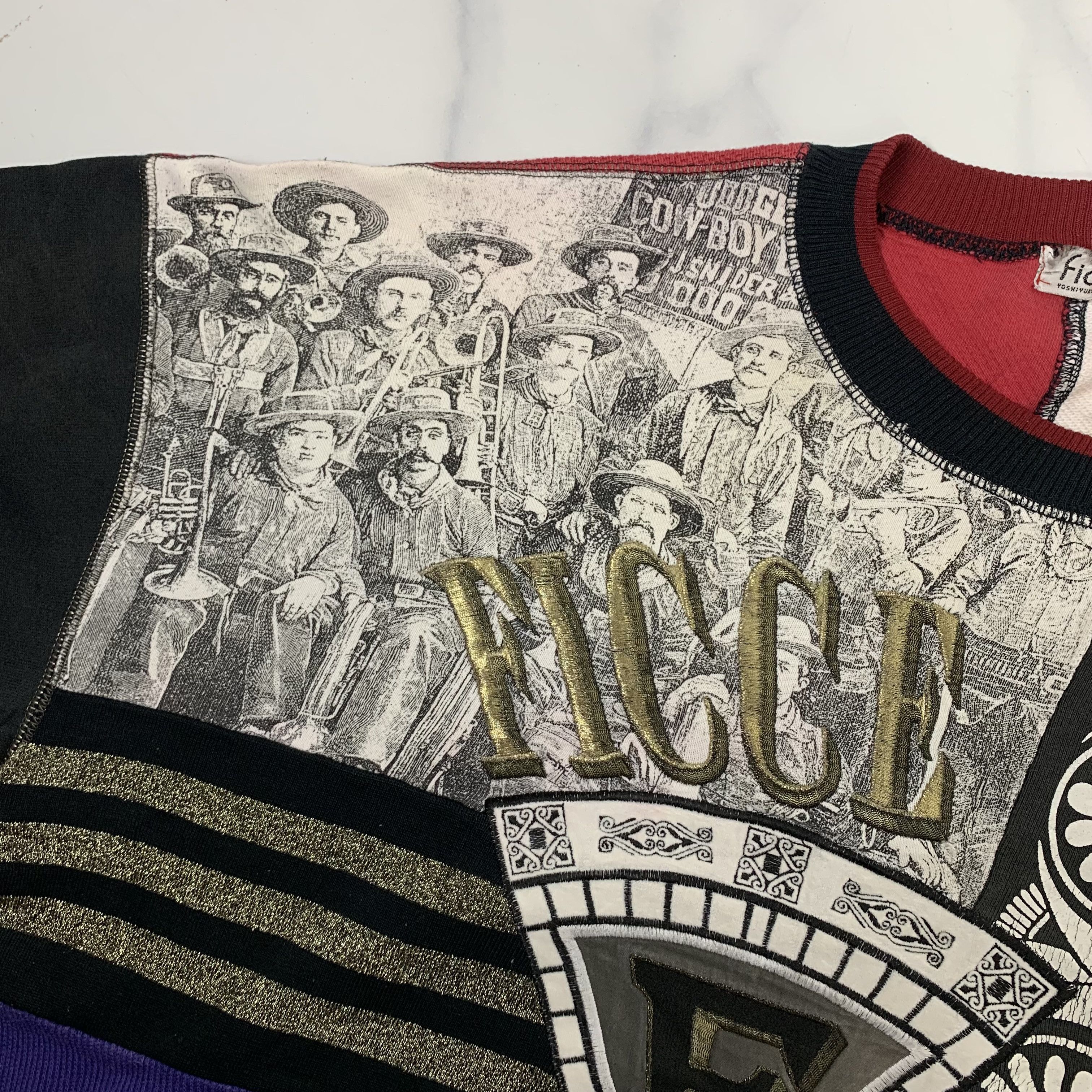 Yoshiyuki Konishi Vintage 90s Ficce Forming Space Sweatshirt Crewneck Size US M / EU 48-50 / 2 - 3 Thumbnail