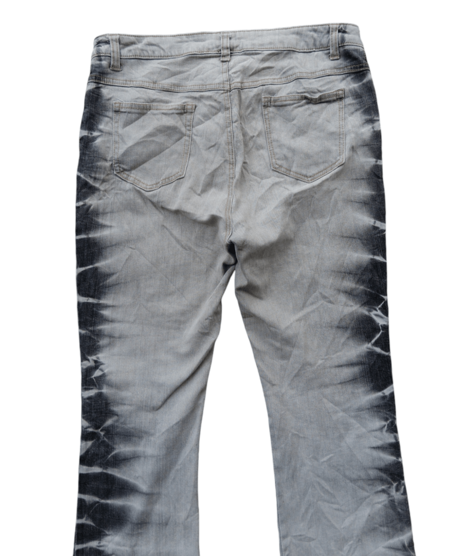 Japanese Brand Lip make slashed flared bootcut jeans Size US 30 / EU 46 - 9 Thumbnail