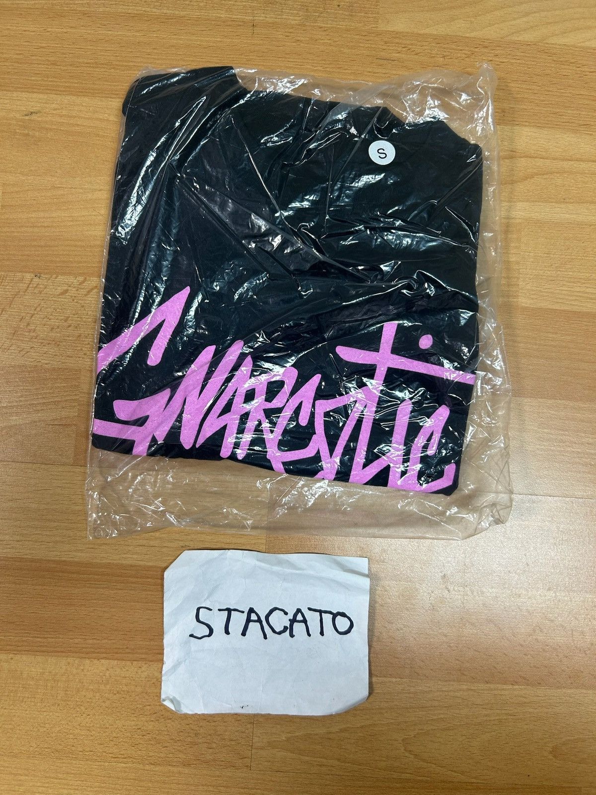 Gnarcotic × Rap Tees Gnarcotic Lil Gnar Logo Tee Black/Pink Size US S / EU 44-46 / 1 - 2 Thumbnail