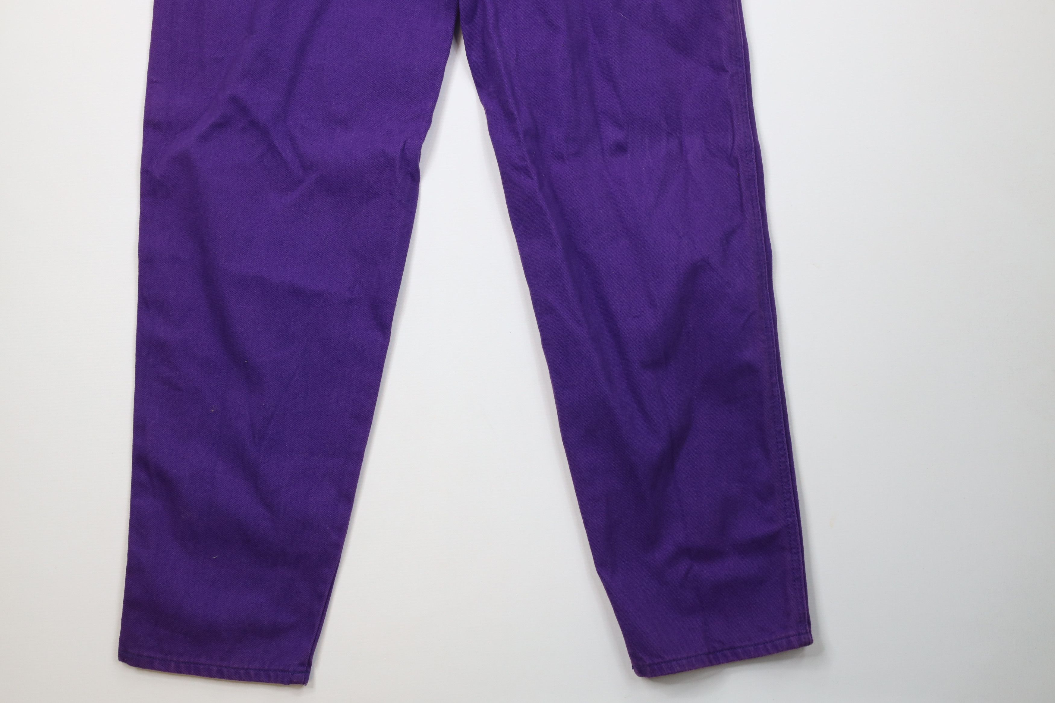 Vintage Deadstock Vintage 90s Streetwear Fit Skateboard Jeans Purple Size US 32 / EU 48 - 11 Thumbnail