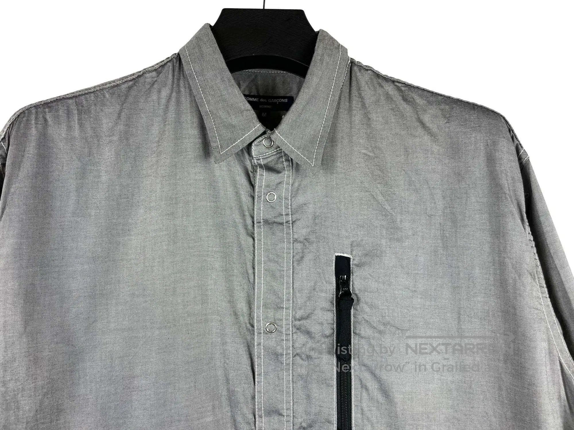 Other Comme Des Garcons Colorblocked Zip Pocket Shirt Size US M / EU 48-50 / 2 - 3 Thumbnail
