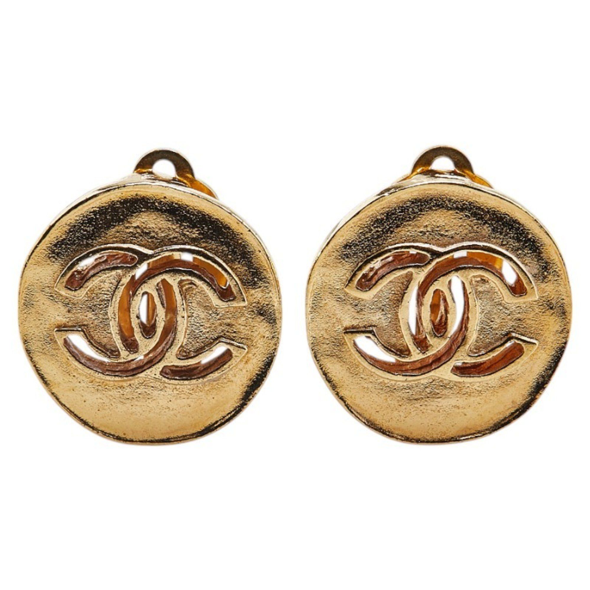 Chanel Chanel Coco Mark earring Size ONE SIZE - 1 Thumbnail