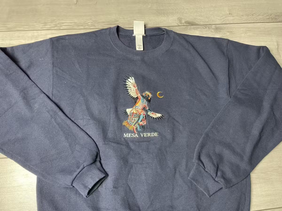 The Mountain Mesa verde sweatshirt vintage band tee size Medium Size US M / EU 48-50 / 2 - 2 Thumbnail
