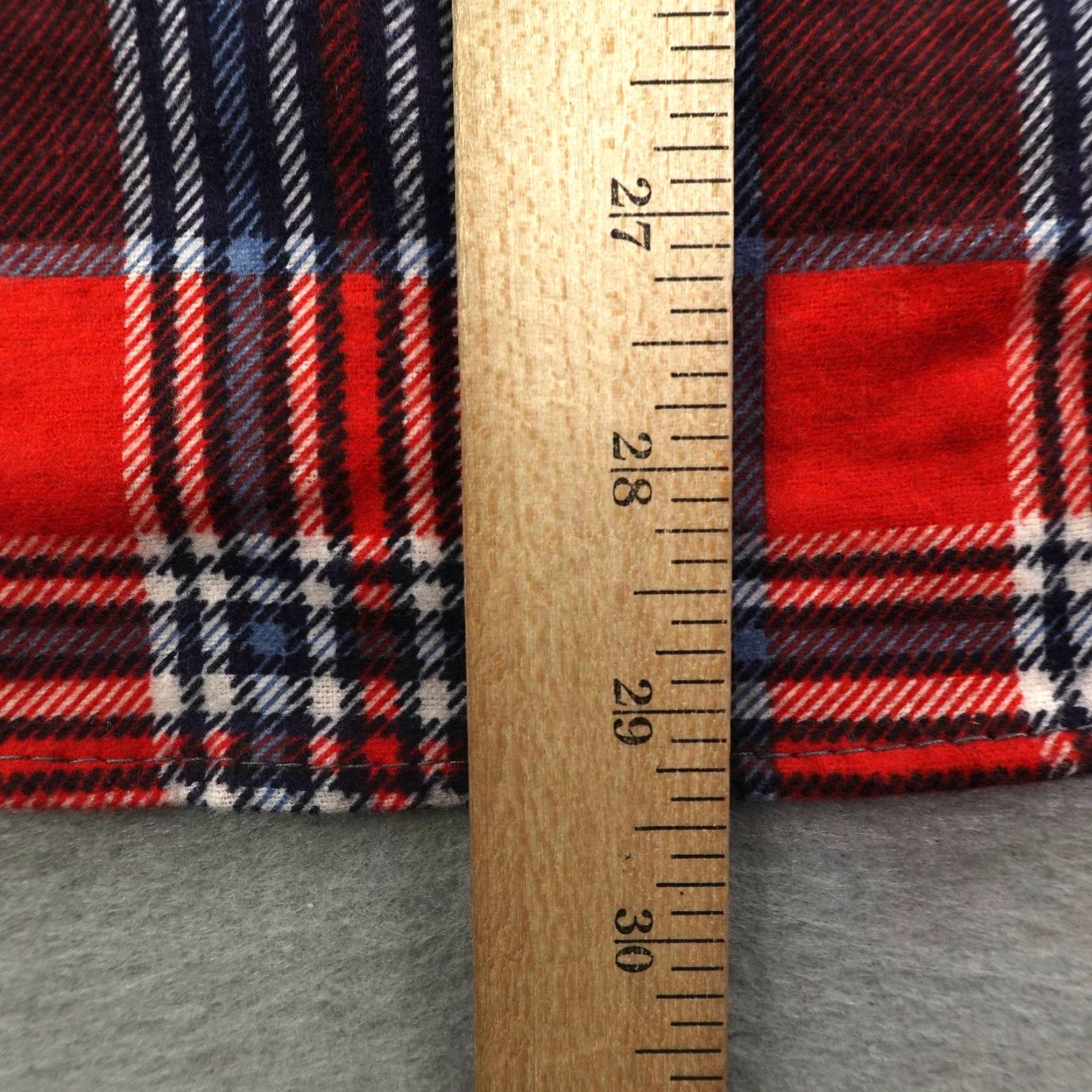 Vintage VINTAGE Kingsport Shirt Mens L Red Tartan Plaid Flannel Button-Up 90s Size US L / EU 52-54 / 3 - 6 Thumbnail