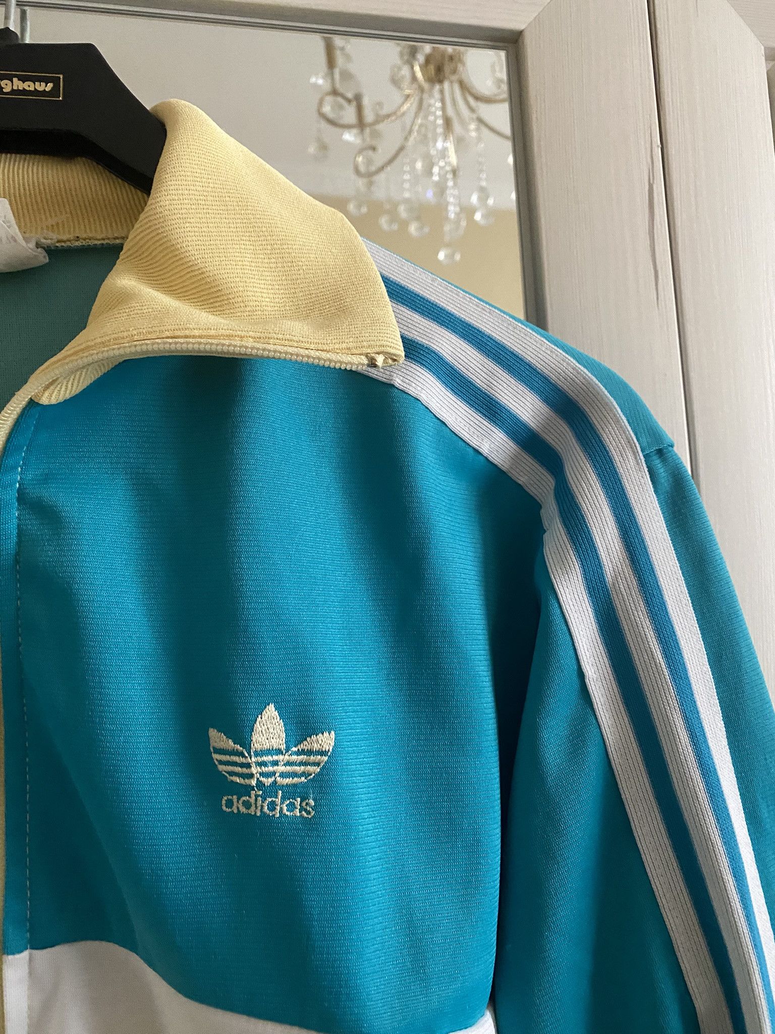 Adidas Adidas Ventex 70's MENS Tracksuit Sweatshirt Jacket Vintage Size US S / EU 44-46 / 1 - 2 Thumbnail