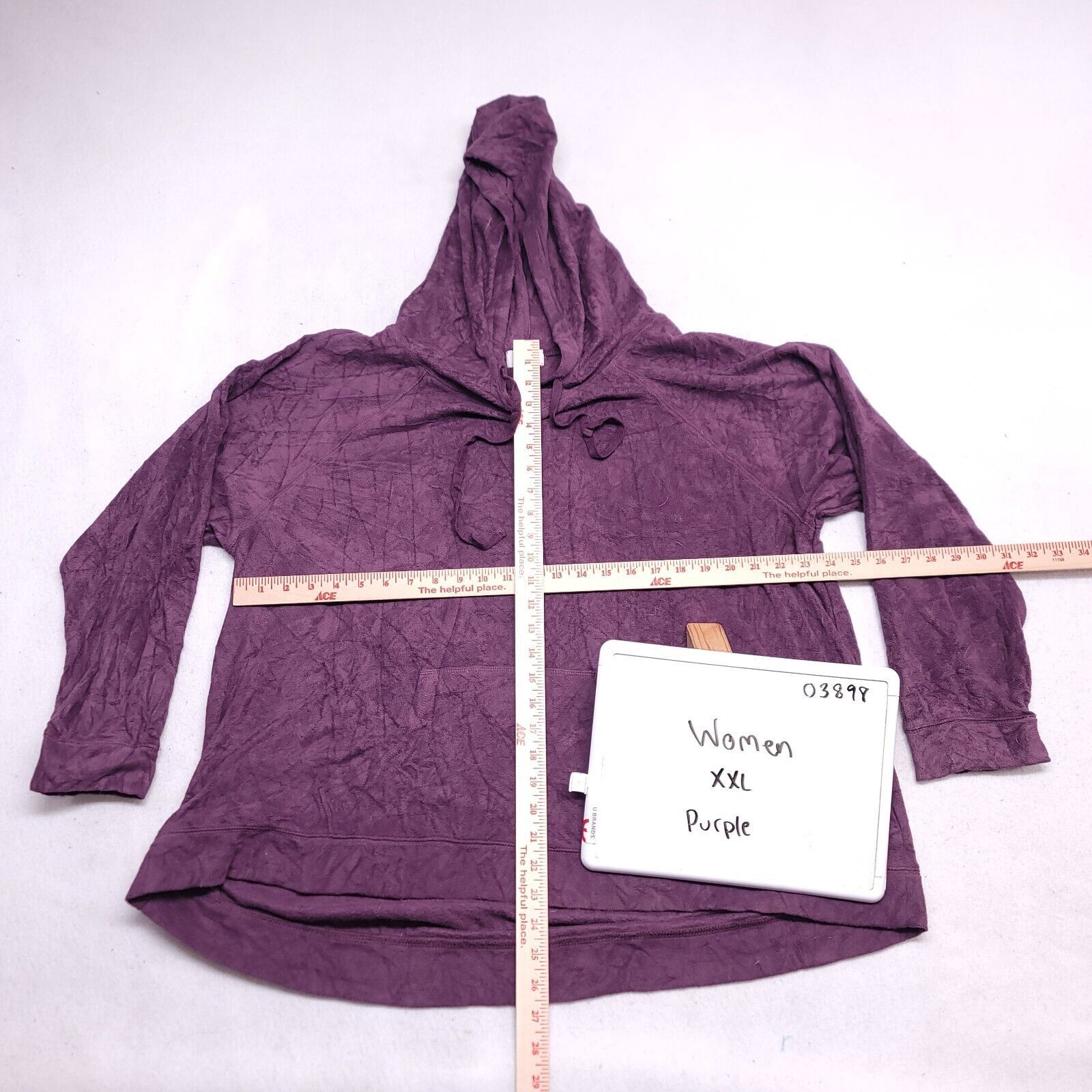 Old Navy Old Navy Long Sleeve Pullover Hoodie Womens Size 2XL Purple Size XXL / US 16-18 / IT 52-54 - 6 Thumbnail
