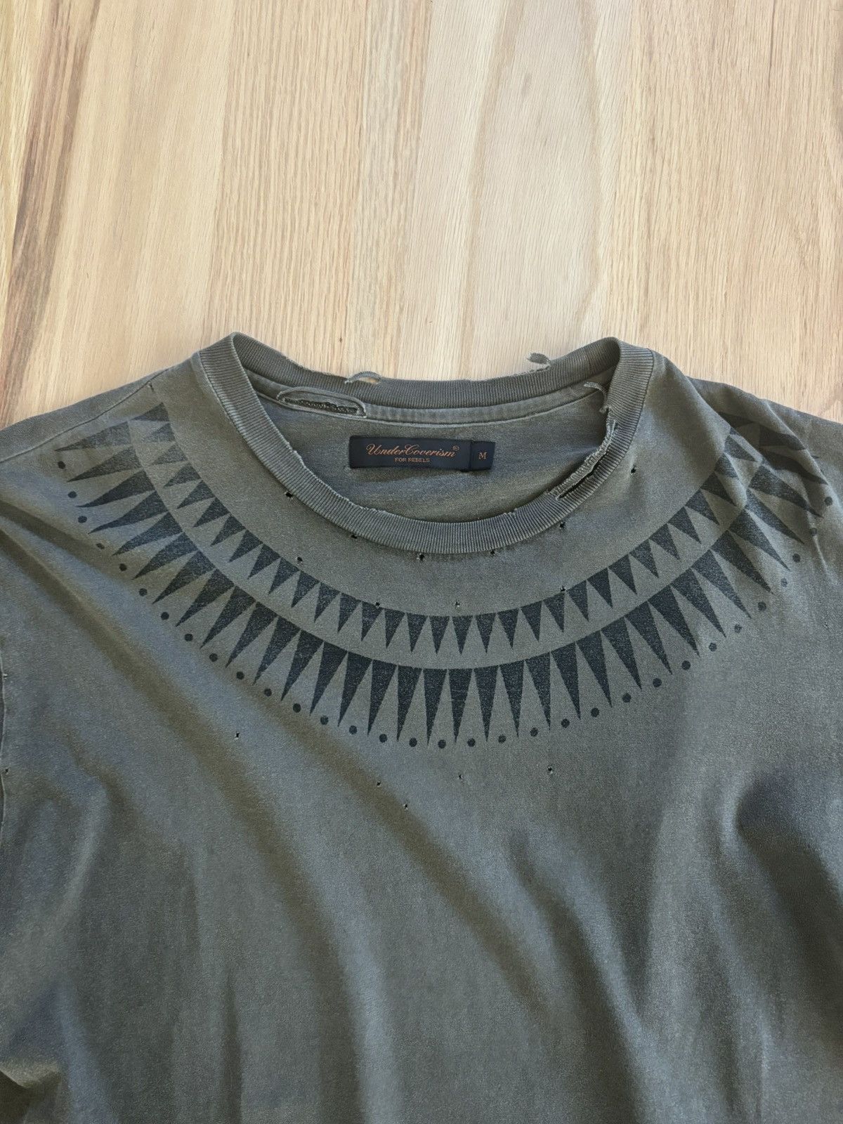 Undercover Undercover SSO3 SCAB Distressed Giz Tee Size US L / EU 52-54 / 3 - 2 Thumbnail