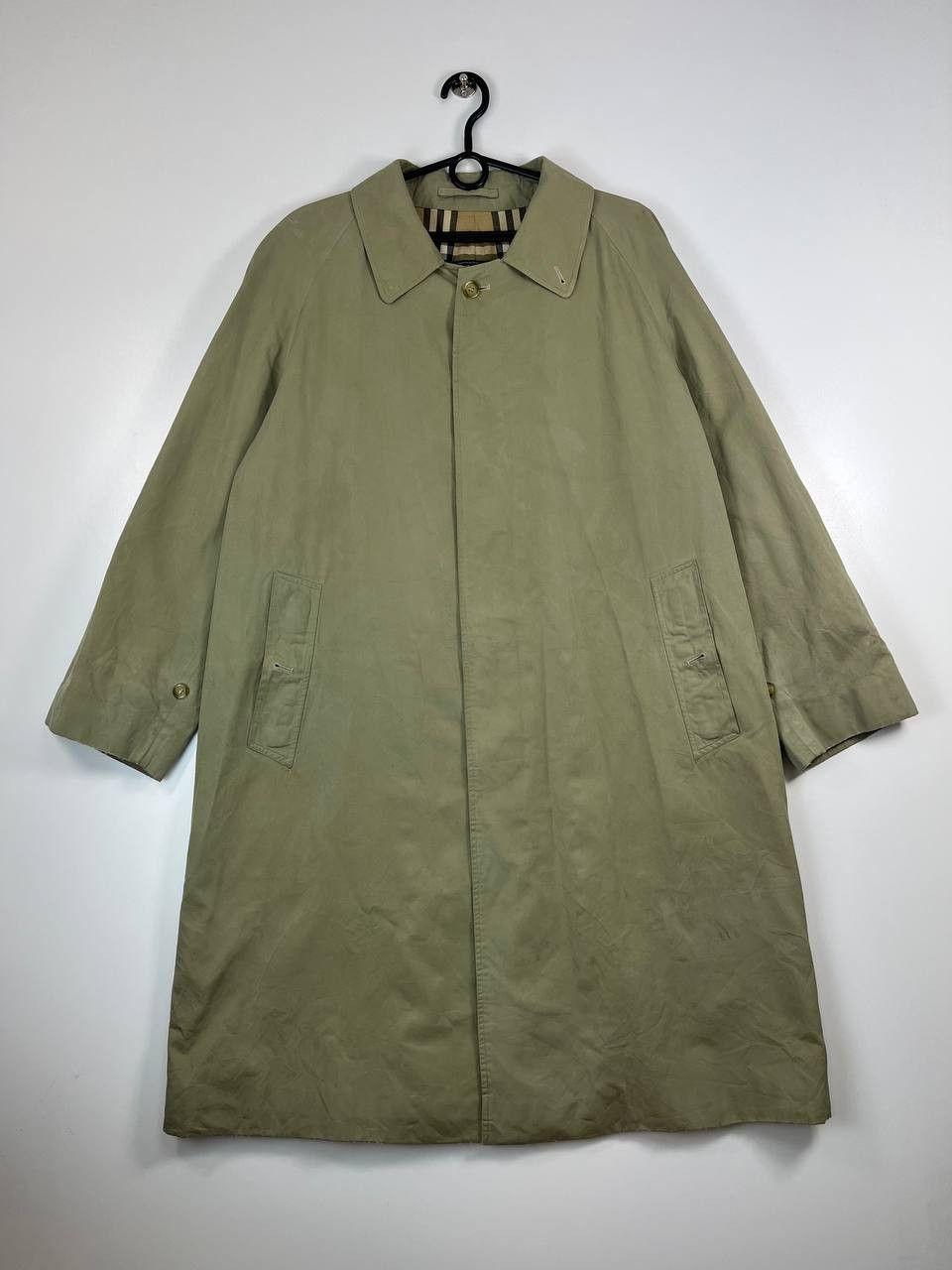 Burberry Burberrys London Vintage Trench Coat Nova Check Size XL Size US XL / EU 56 / 4 - 1 Thumbnail