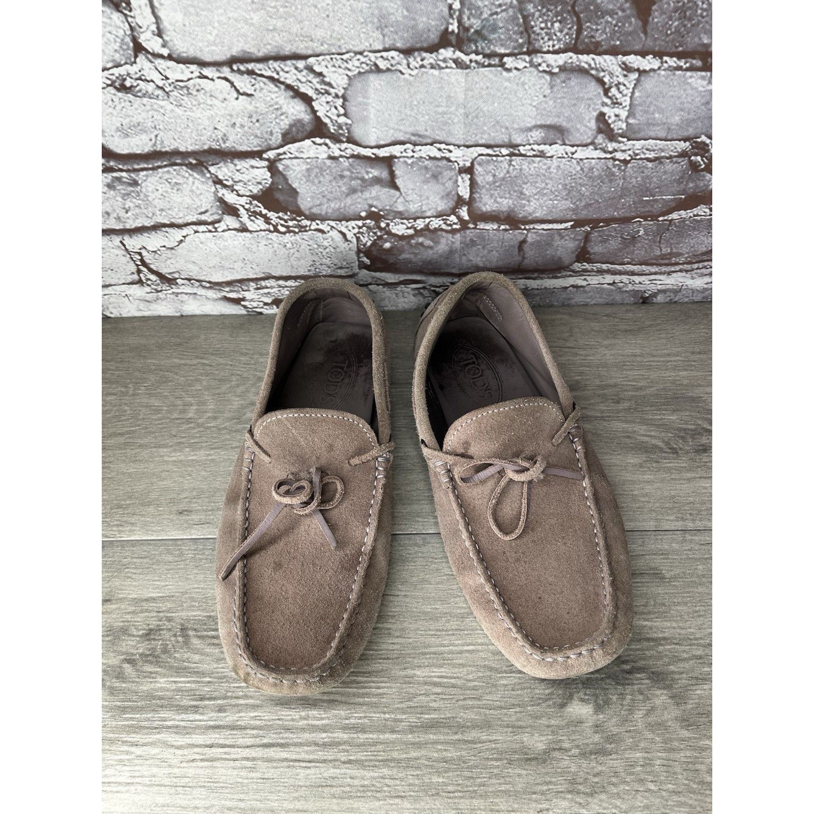 Tod's Tod's Gommino Fuchsia Pink Suede Leather Moccasin Shoes Men Size US 6 / EU 39 - 23 Thumbnail