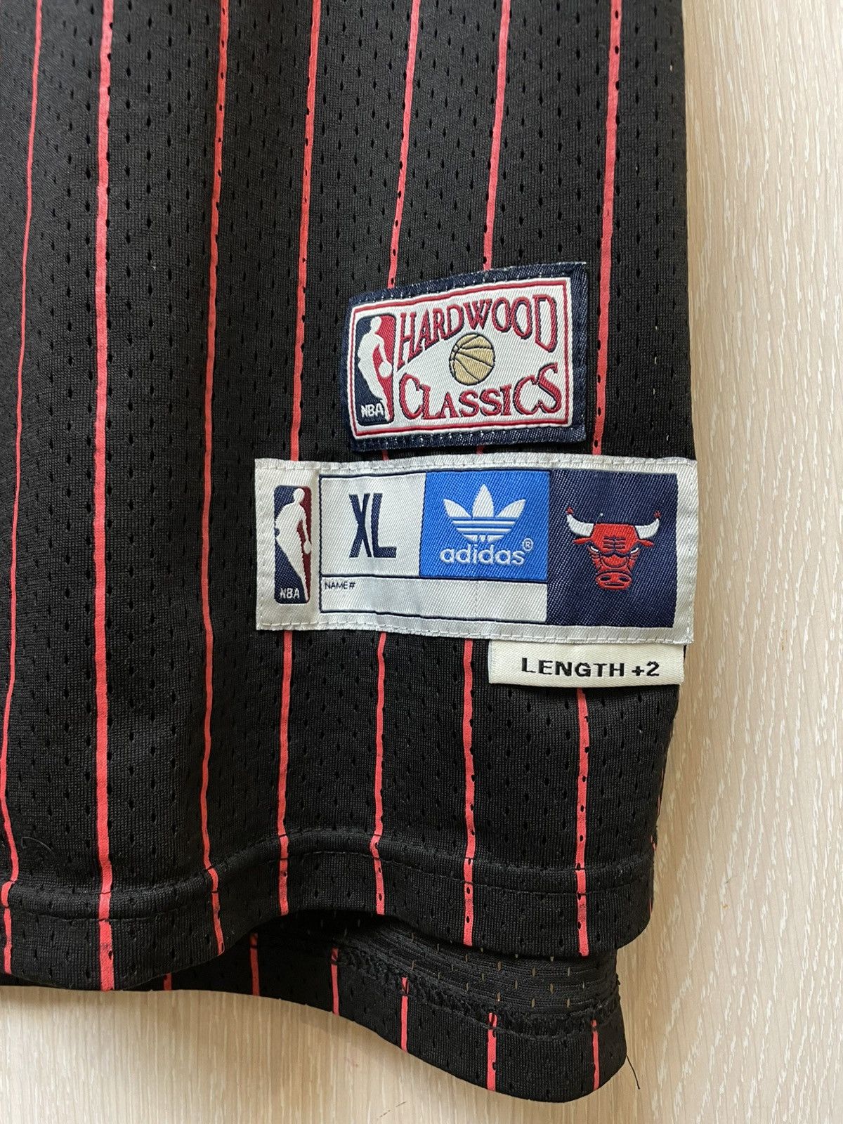 Adidas Chicago Bulls NBA Dennis Rodman #91 Embroidered Jersey Size US XL / EU 56 / 4 - 6 Thumbnail
