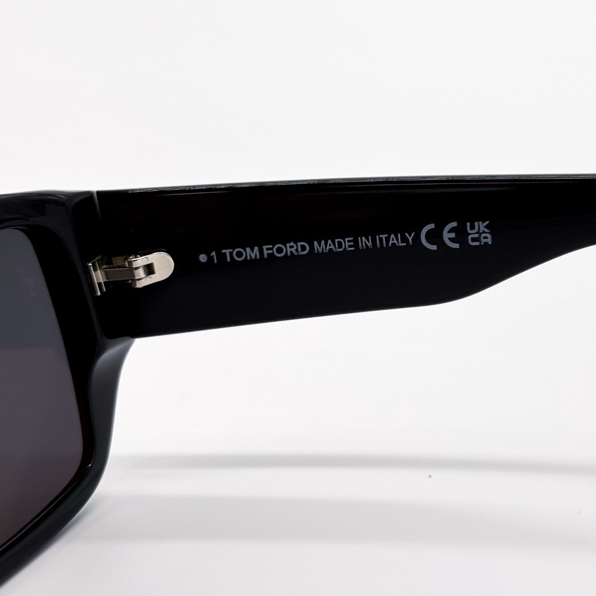 Tom Ford NEW TOM FORD SUNGLASSES SILVANO-02 TF989 01A BLACK WOMEN Size ONE SIZE - 7 Thumbnail