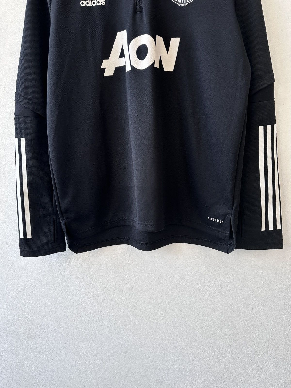 Adidas Adidas Manchester United 20/21 Training Top Quarter Zip L Size US L / EU 52-54 / 3 - 5 Thumbnail
