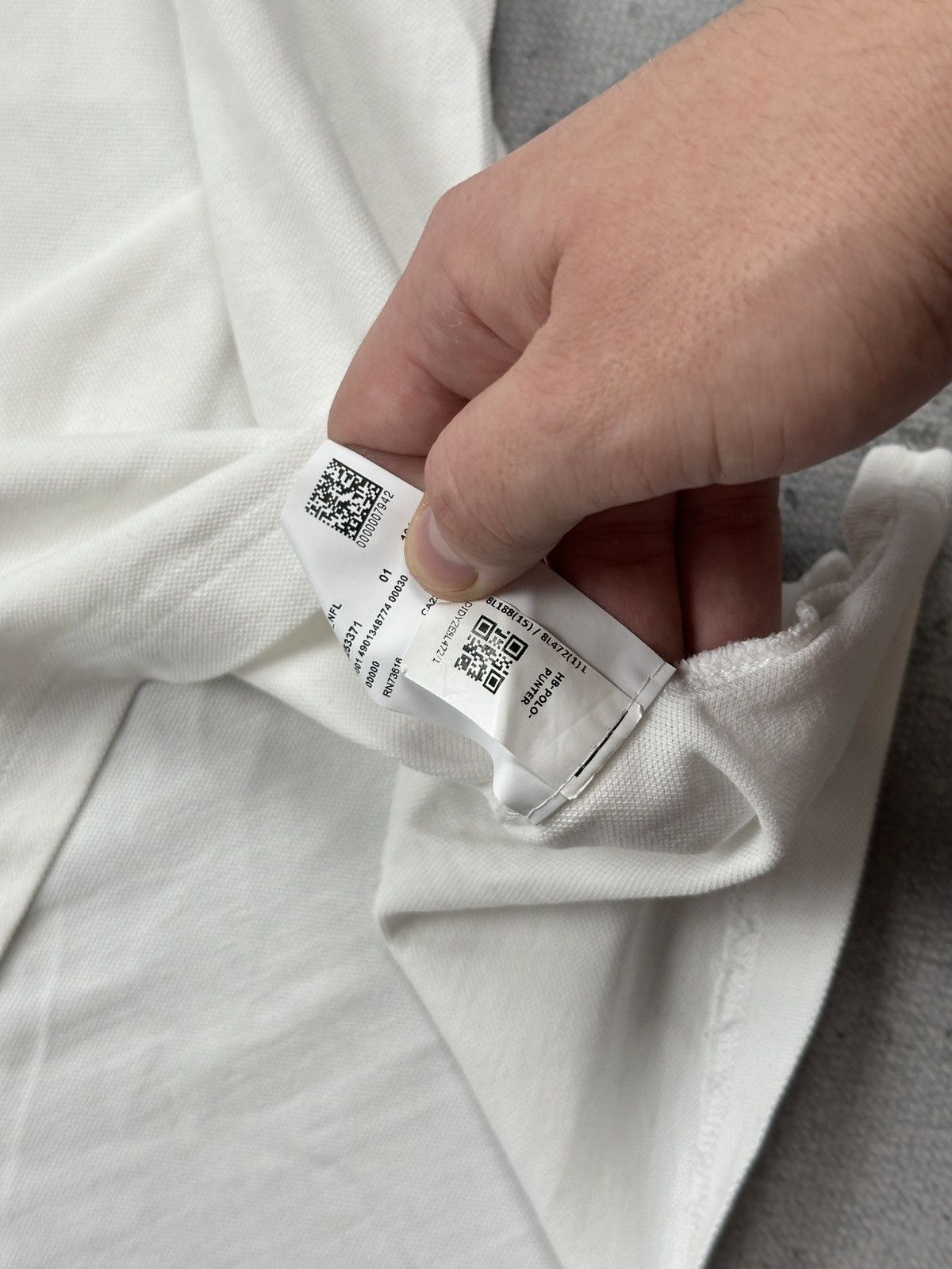 Hugo Boss Vintage Hugo Boss x NFL Miami Dolphins Polo Shirt White L Size US L / EU 52-54 / 3 - 13 Thumbnail