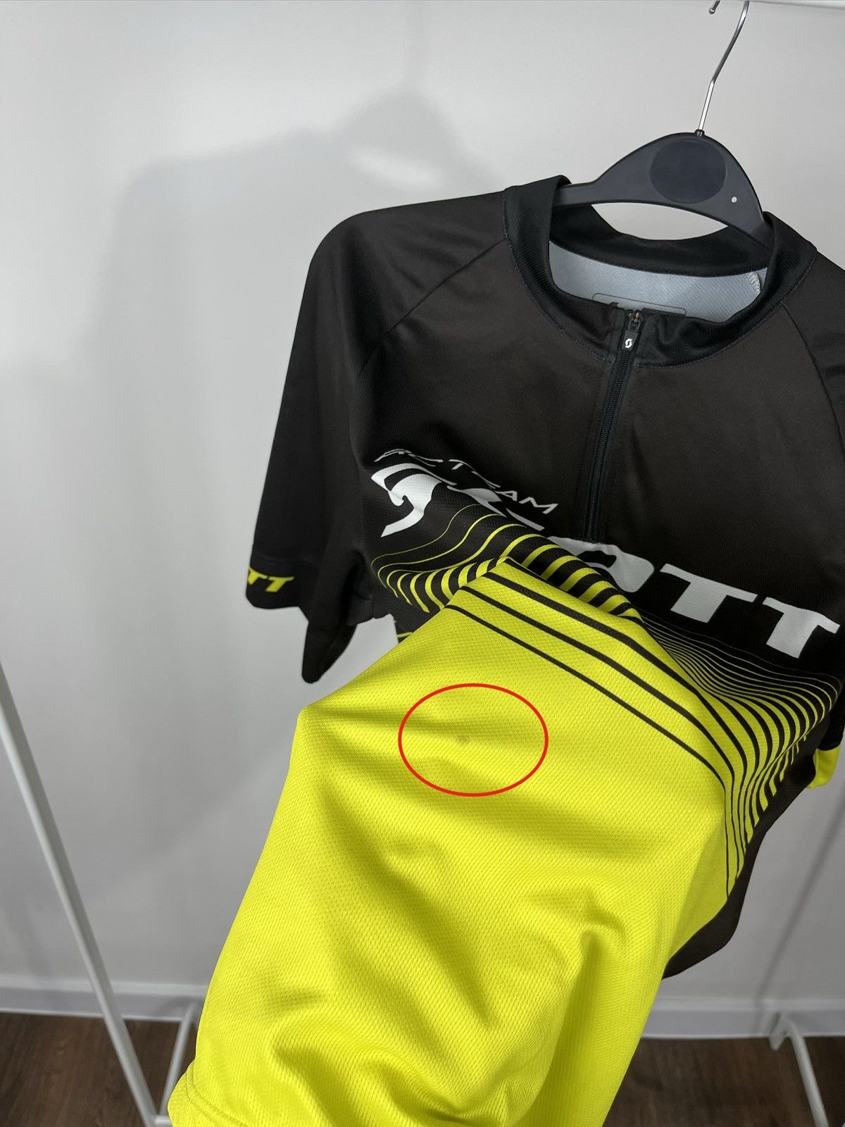 Other Scott RC Team Cycling Jersey Short Sleeve Black Yellow L Size US L / EU 52-54 / 3 - 7 Thumbnail