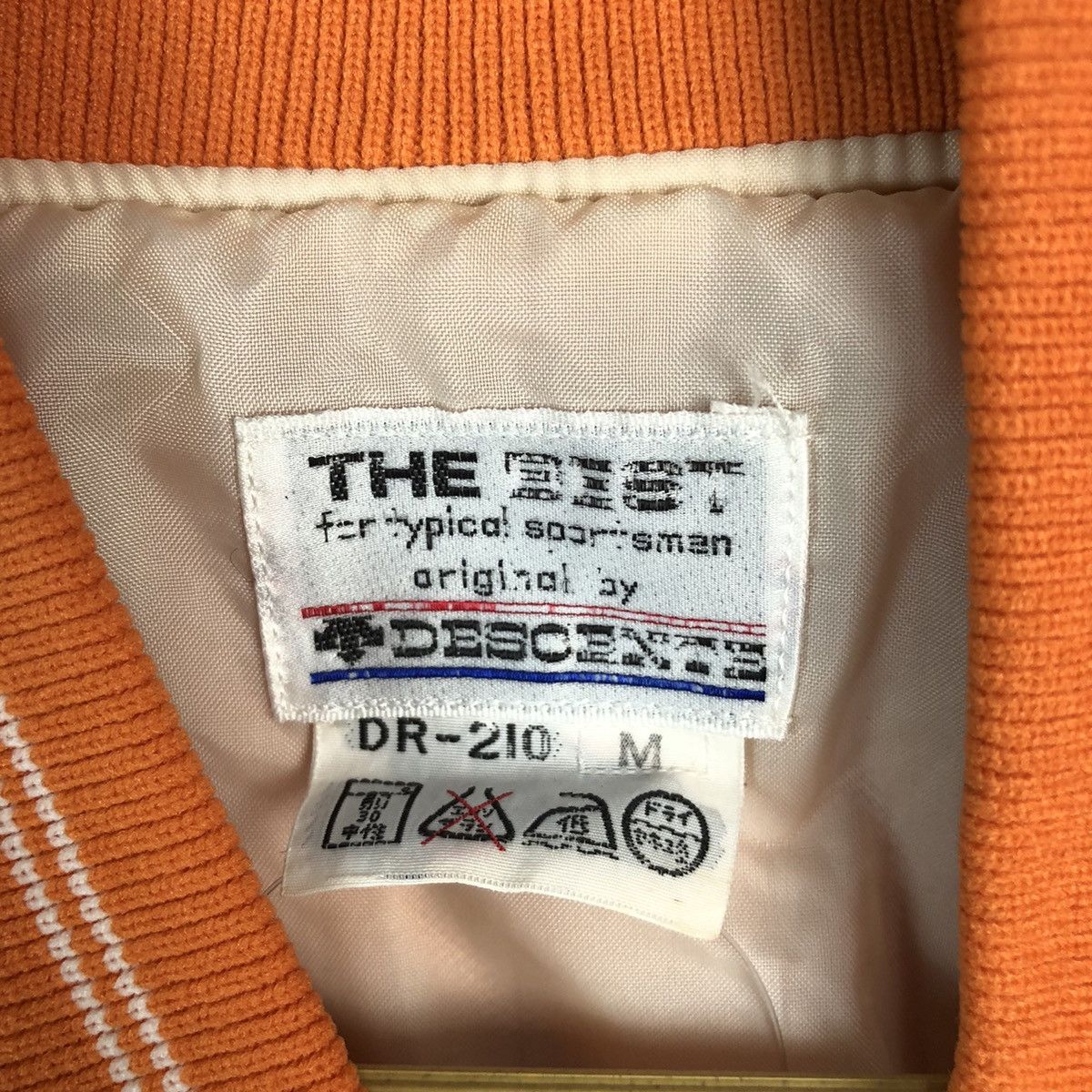 Descente Descente Orange Bombers varsity Jacket #A831 Size US S / EU 44-46 / 1 - 11 Thumbnail