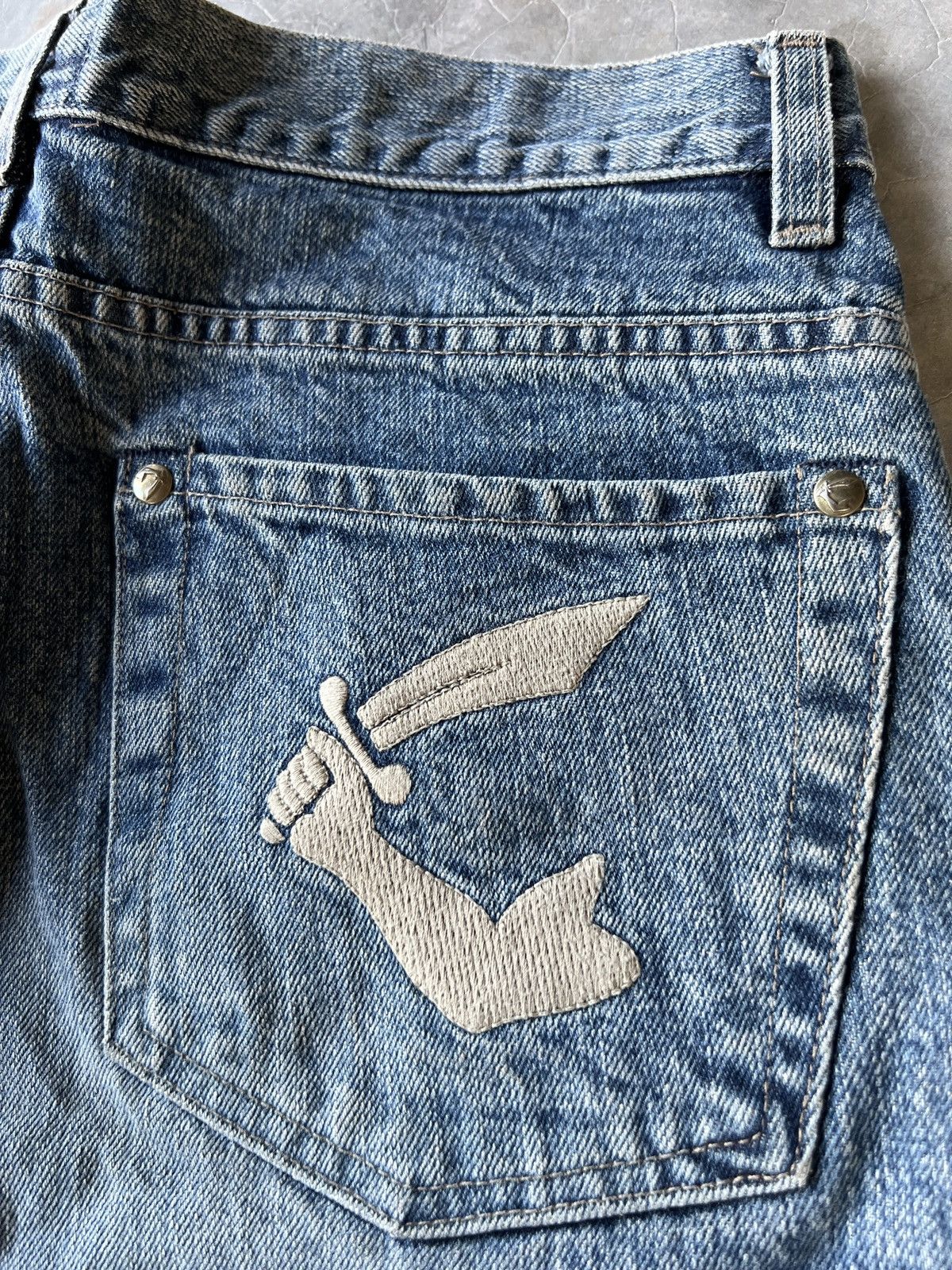 Seditionaries × Vintage × Vivienne Westwood 90s vintage Vivienne Westwood jeans, Anglomania,Embroidery Size US 31 - 6 Thumbnail