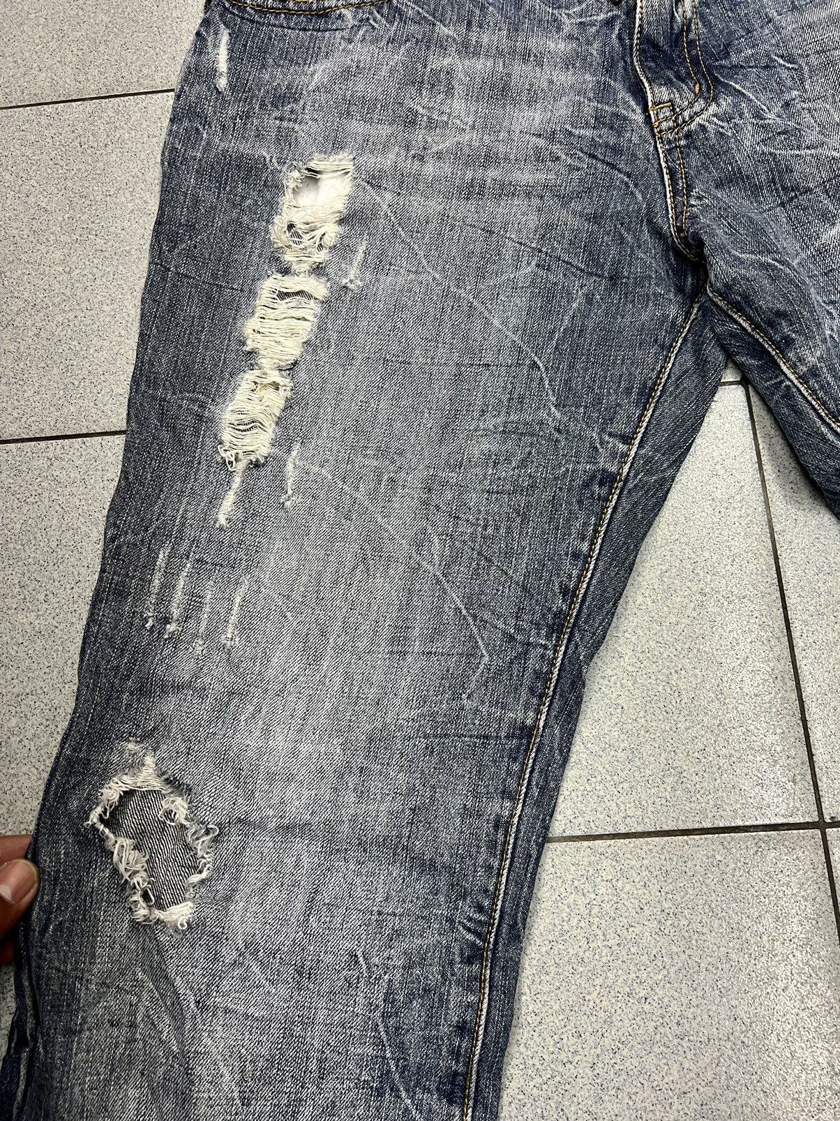 Japanese Brand × semanticdesign SEMANTIC DESIGN FLARED JEANS Size US 33 - 8 Thumbnail