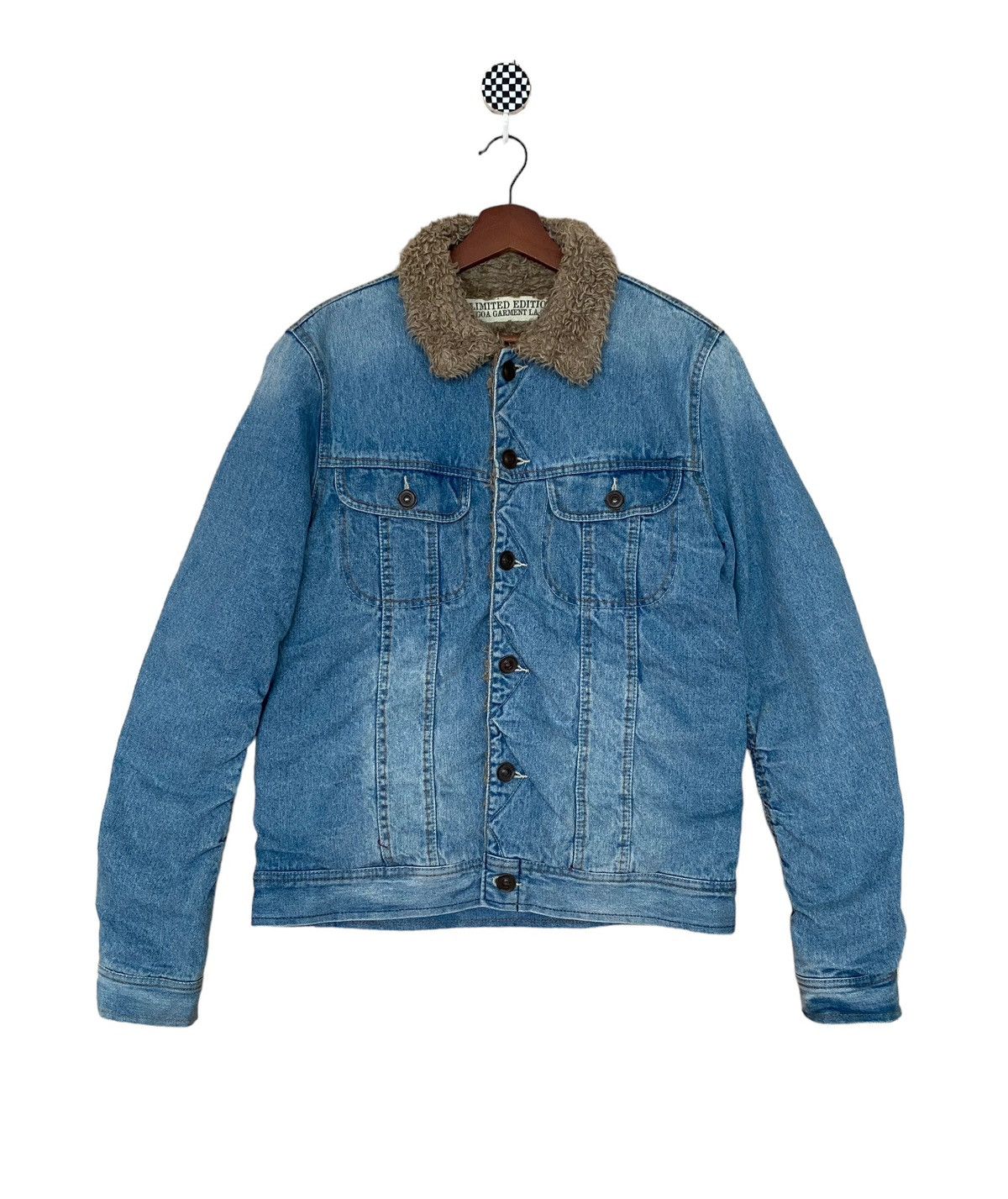 Japanese Brand GENUINE VINTAGE GOA DISTRESS FASHION DENIM JACKET