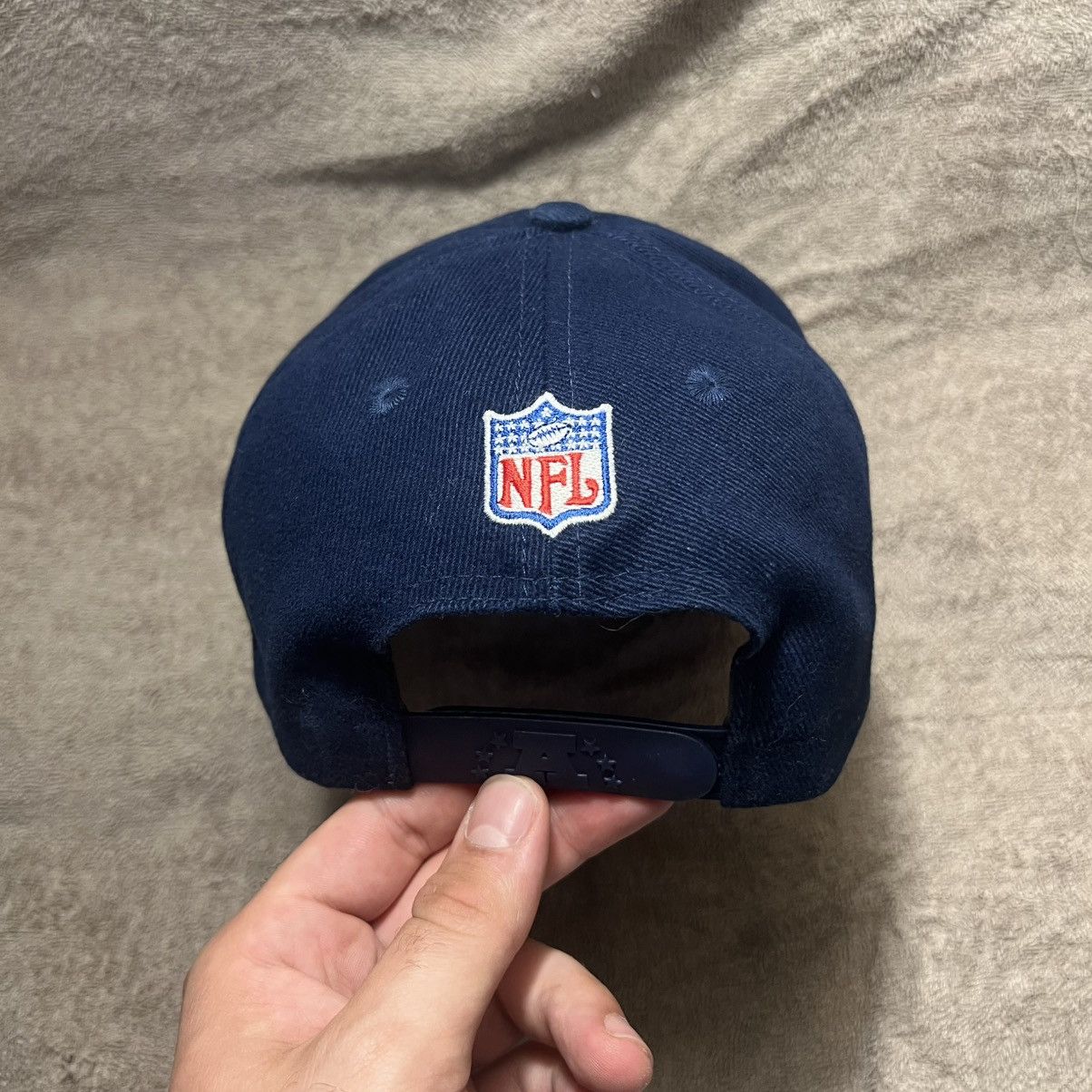NFL × Nike × Vintage Vintage 90s Nike Denver Broncos SnapBack Hat Logo Swoosh Size ONE SIZE - 6 Thumbnail