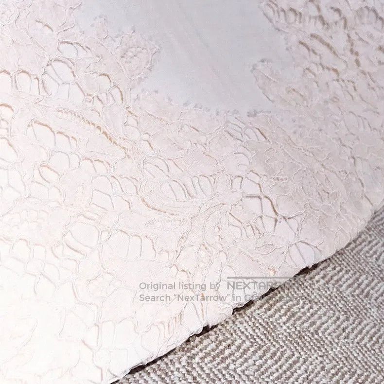 Valentino Valentino Cream lace panelled dress dress Size XS / US 0-2 / IT 36-38 - 6 Thumbnail