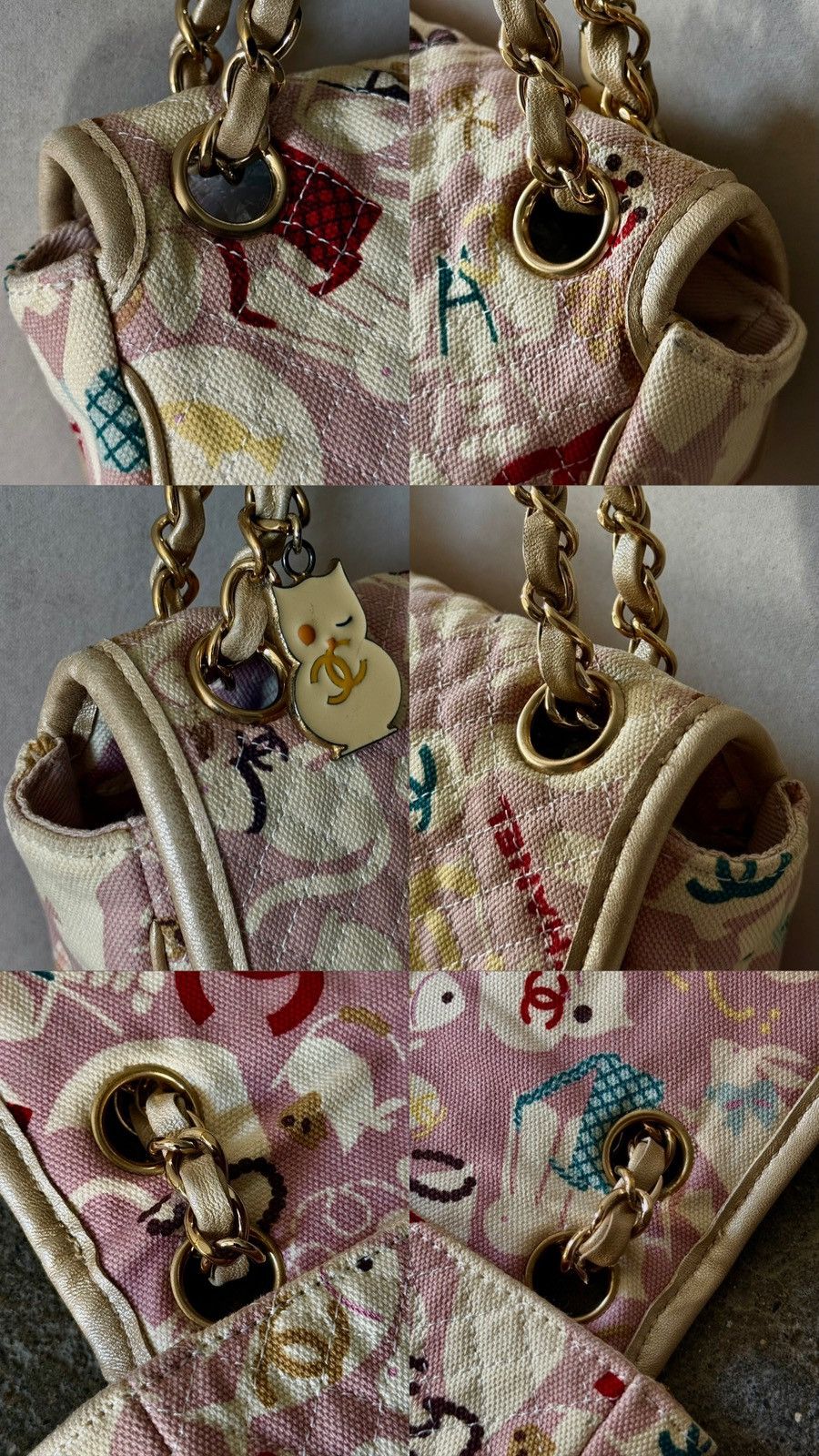 Chanel Chanel - Karl Lagerfeld - SS07 Pink Baby animals - Flap Bag Size ONE SIZE - 20 Thumbnail