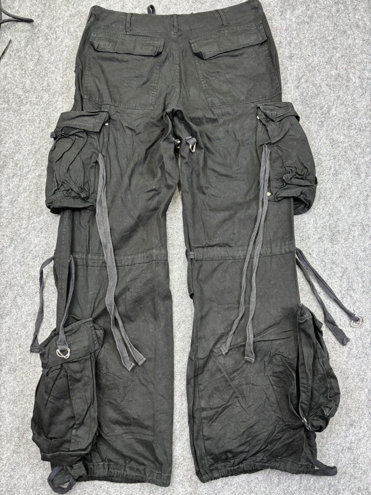 Japanese Brand 💥Baggy💥PHILODOX Japan 8 Pockets Parachute Bondage Pant F896 Size US 32 / EU 48 - 11 Thumbnail