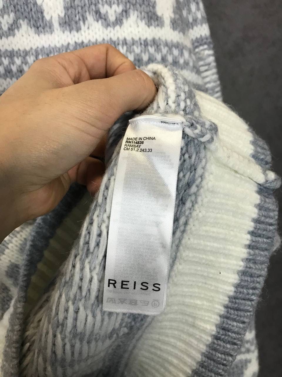 Reiss Reiss alpaca sweater Size US L / EU 52-54 / 3 - 5 Thumbnail