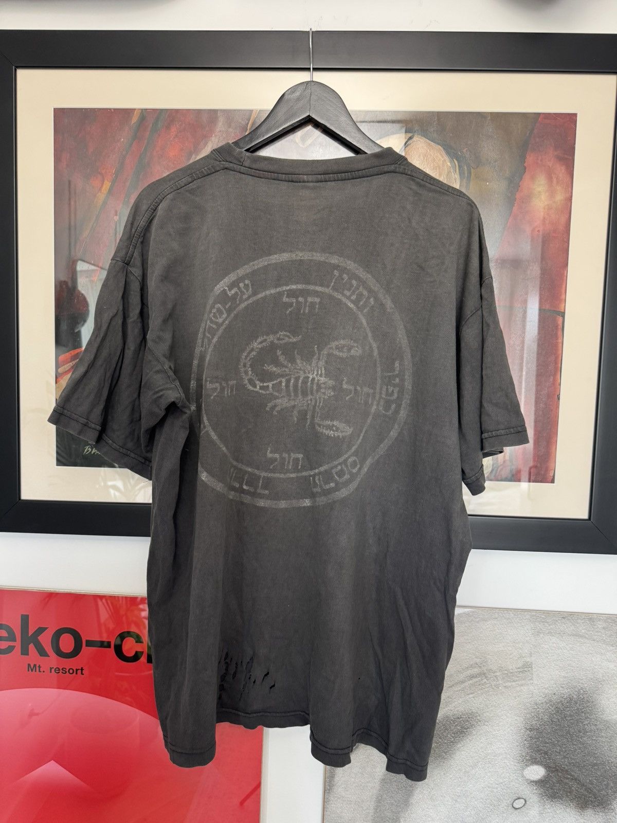 Band Tees Rare Vintage Behemoth Death Metal Band Tee Washed Distressed Size US XL / EU 56 / 4 - 2 Thumbnail