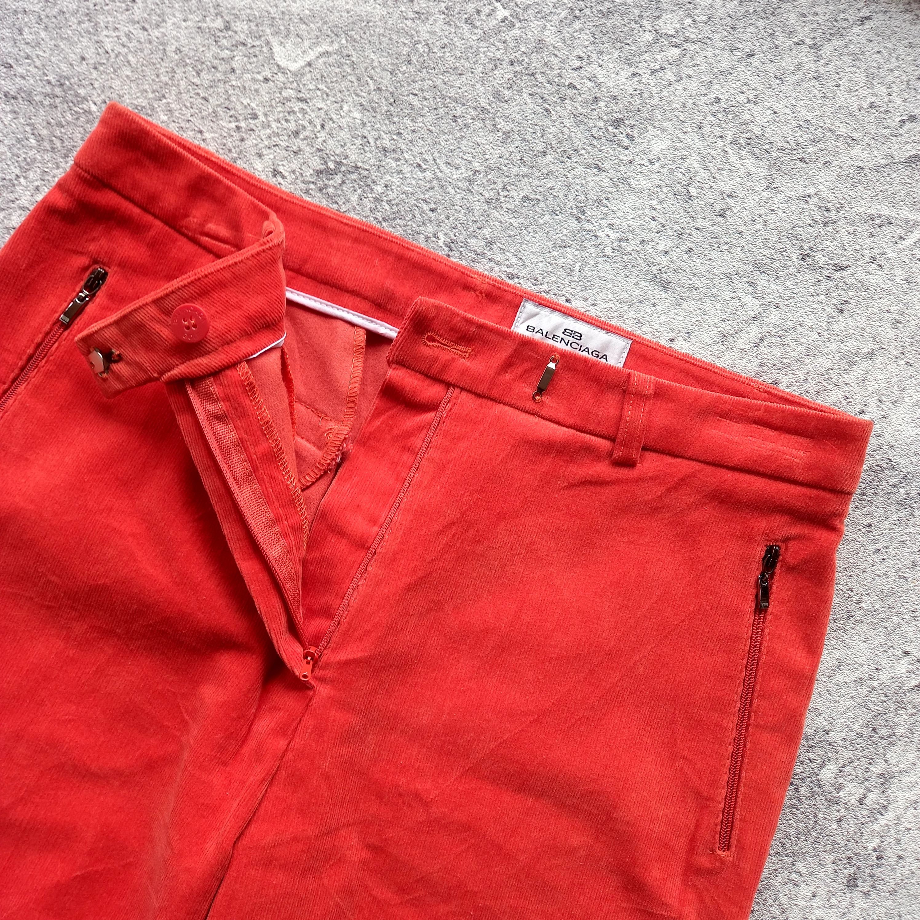 Balenciaga 1990s Balenciaga - Corduroy Pants Size 28" / US 6 / IT 42 - 4 Thumbnail