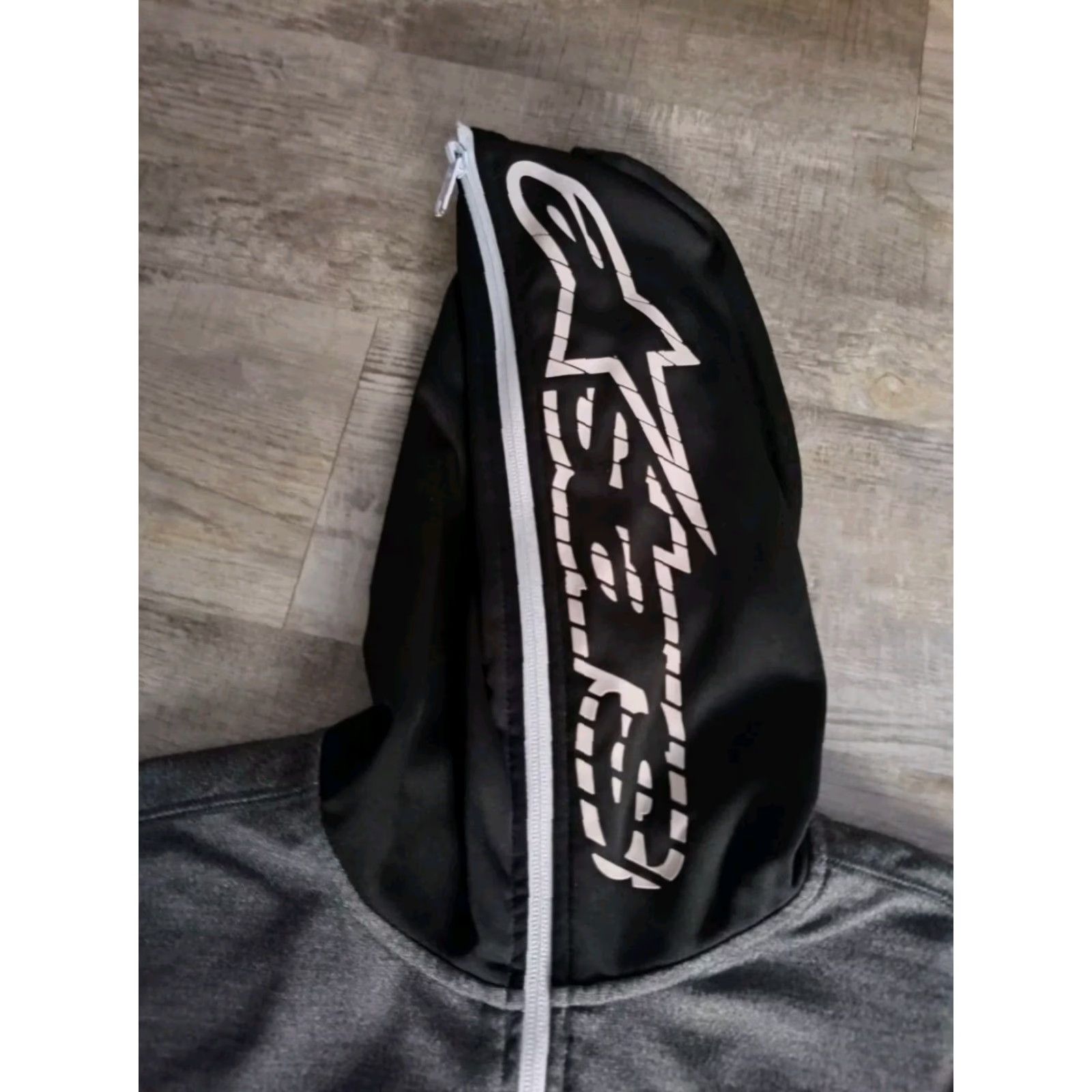 Alpinestars Alpinestars Full Zip Hoodie DNA Tech Men's Size Small Zippered Hood EUC Black/gray Polyester Zip Hoodie X Size US S / EU 44-46 / 1 - 6 Thumbnail